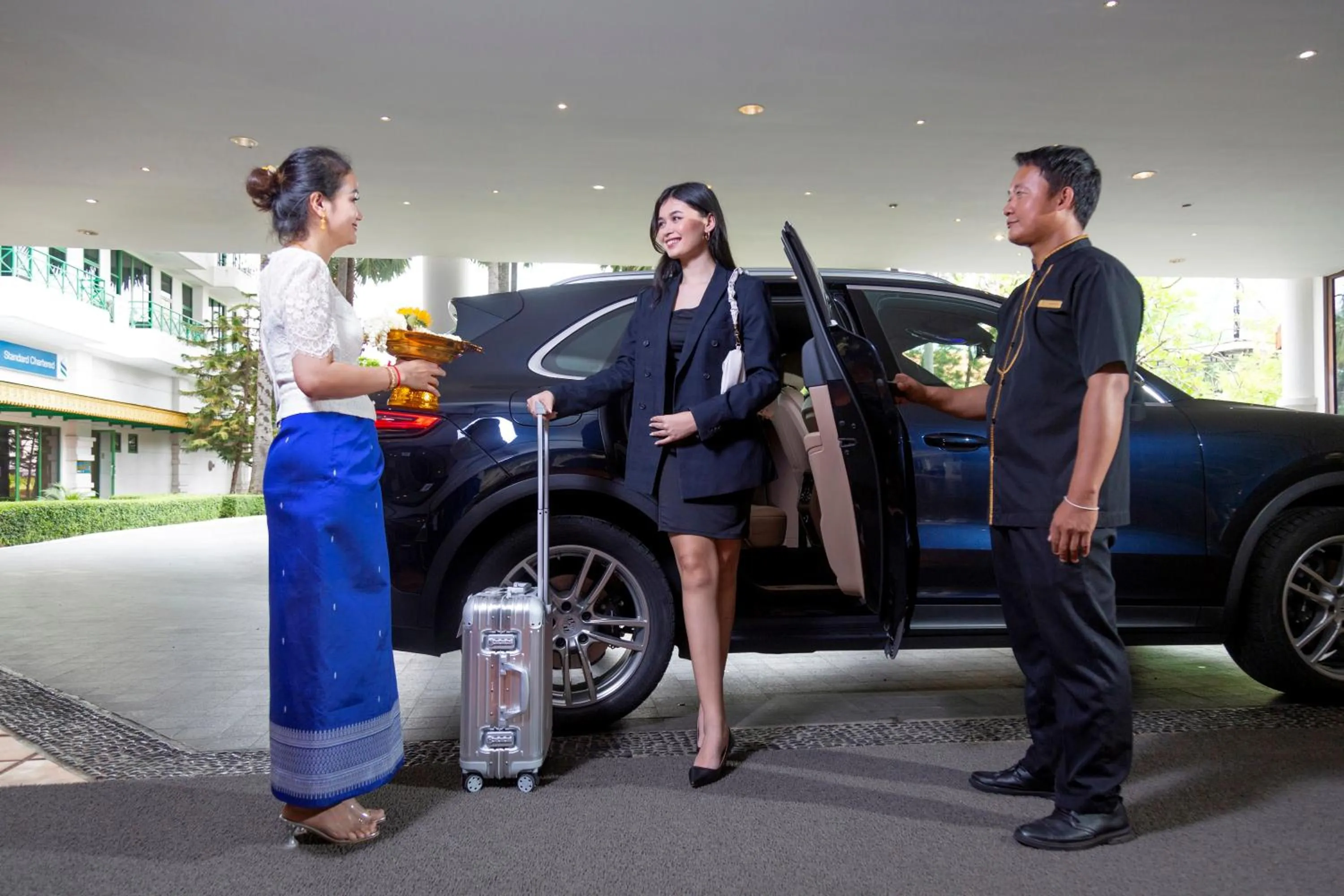 Staff in Himawari Hotel Apartments