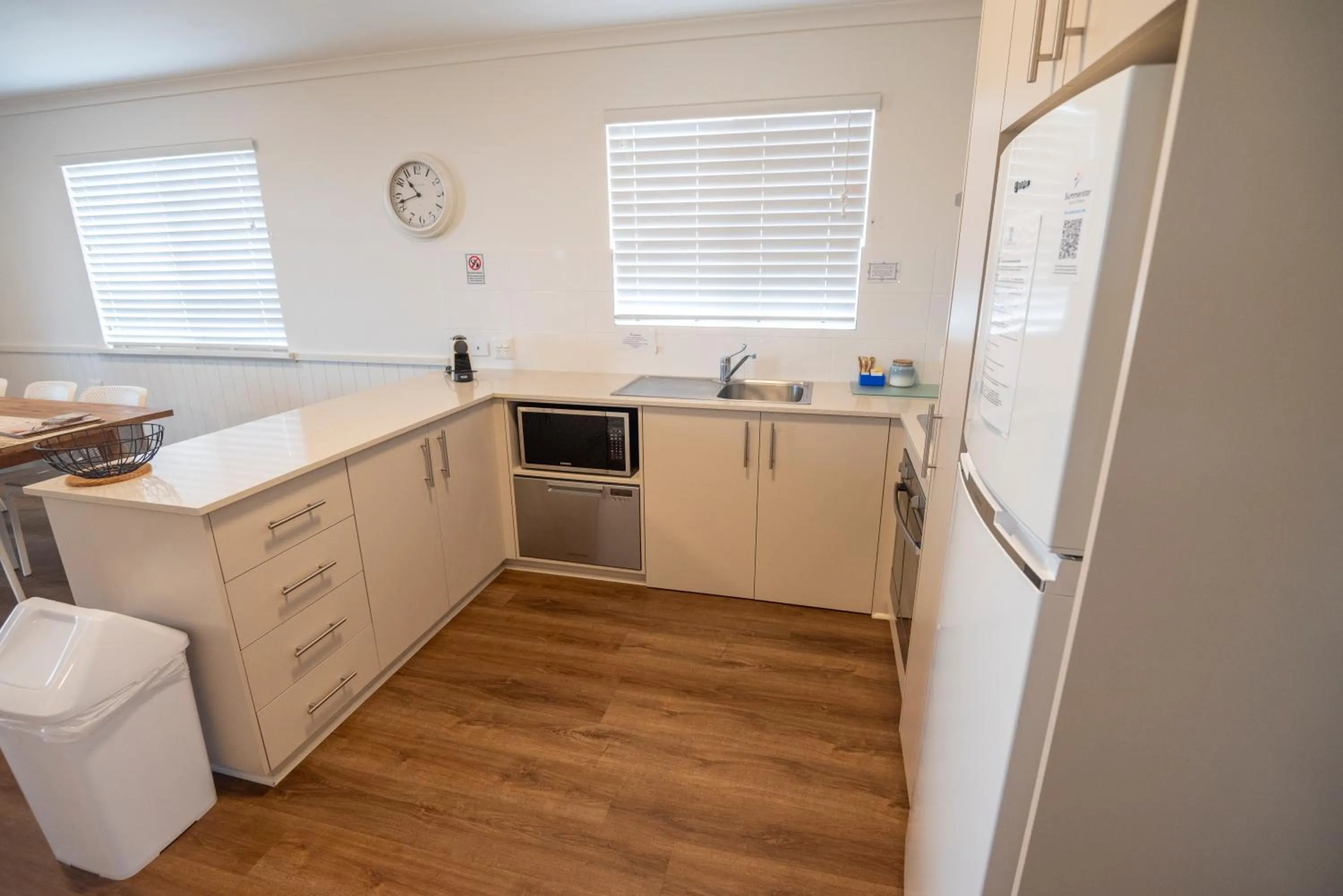 kitchen in Kalbarri Red Bluff Tourist Park