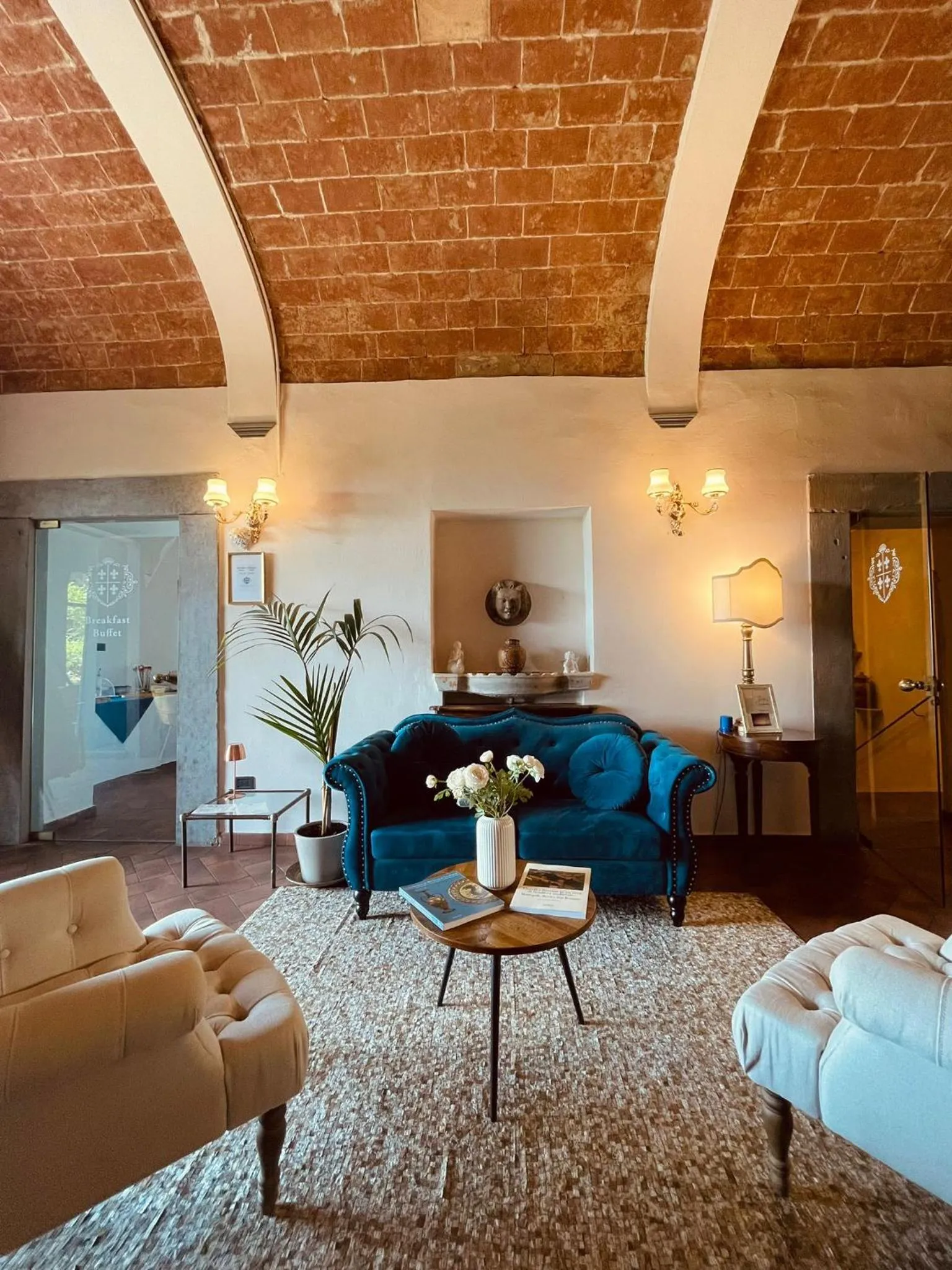 Lobby or reception in Quattro Gigli Hotel