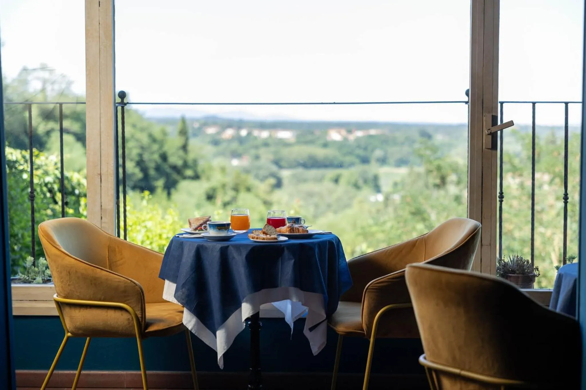 Breakfast in Quattro Gigli Hotel