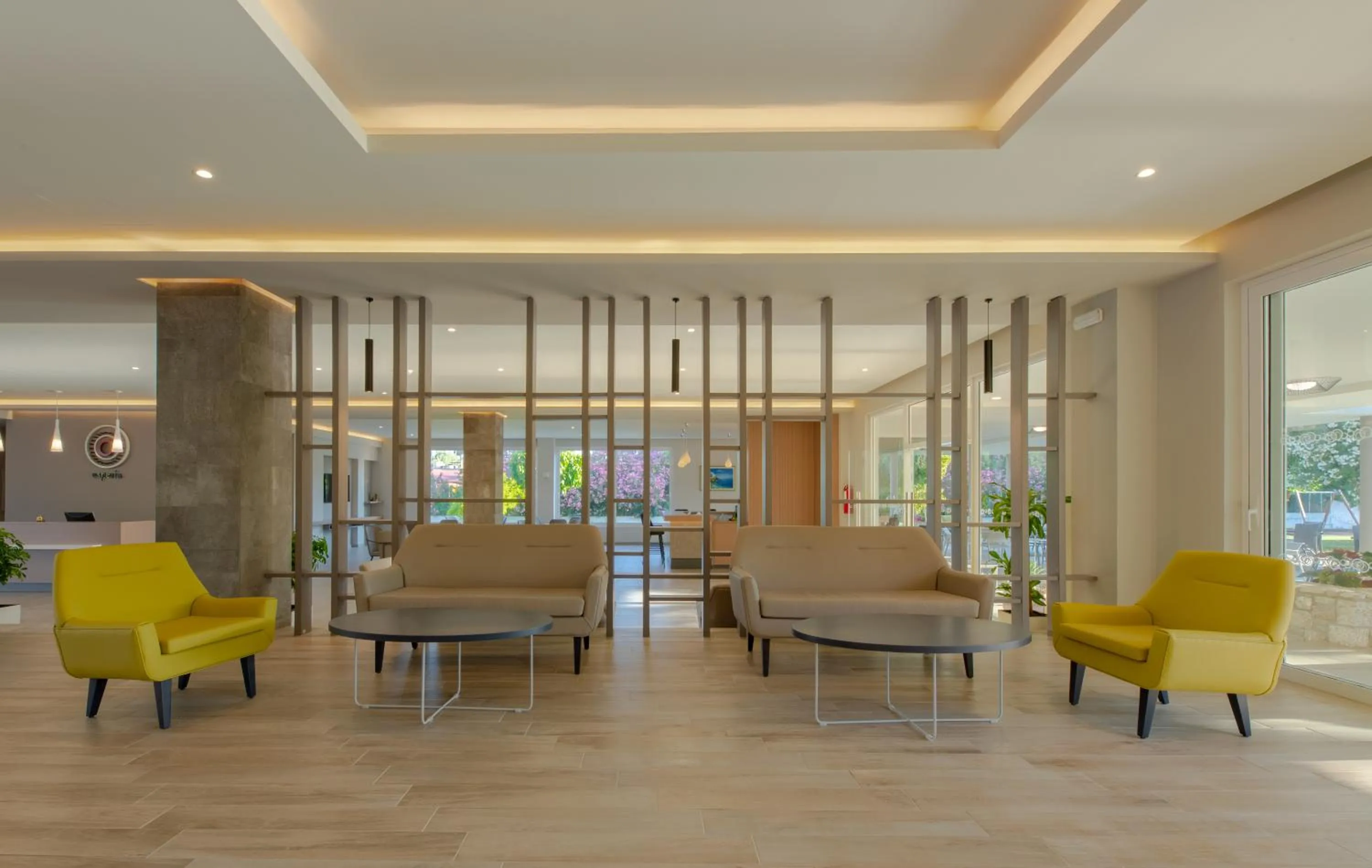 Lobby or reception in Hotel Esperia
