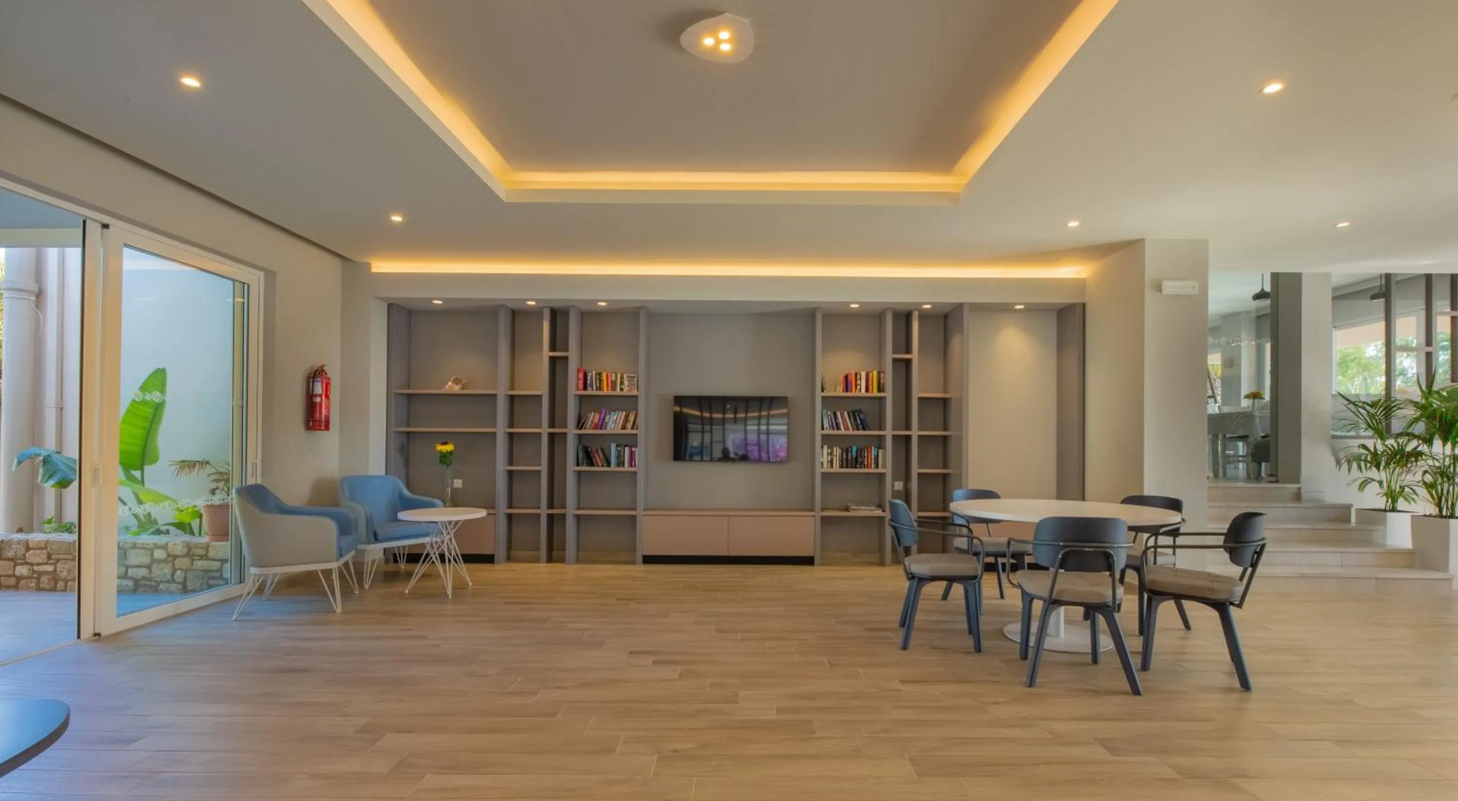 Lobby or reception in Hotel Esperia