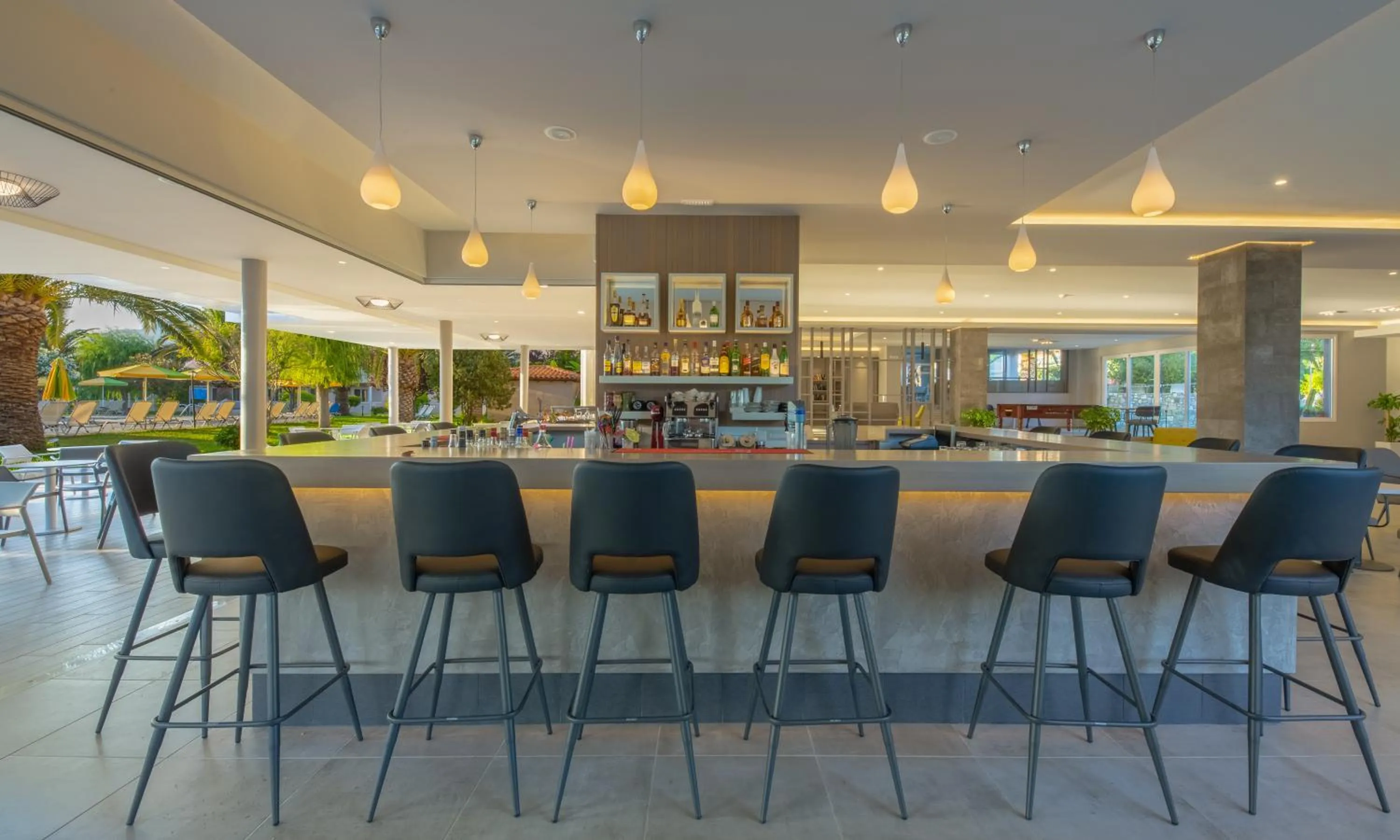 Lounge or bar in Hotel Esperia