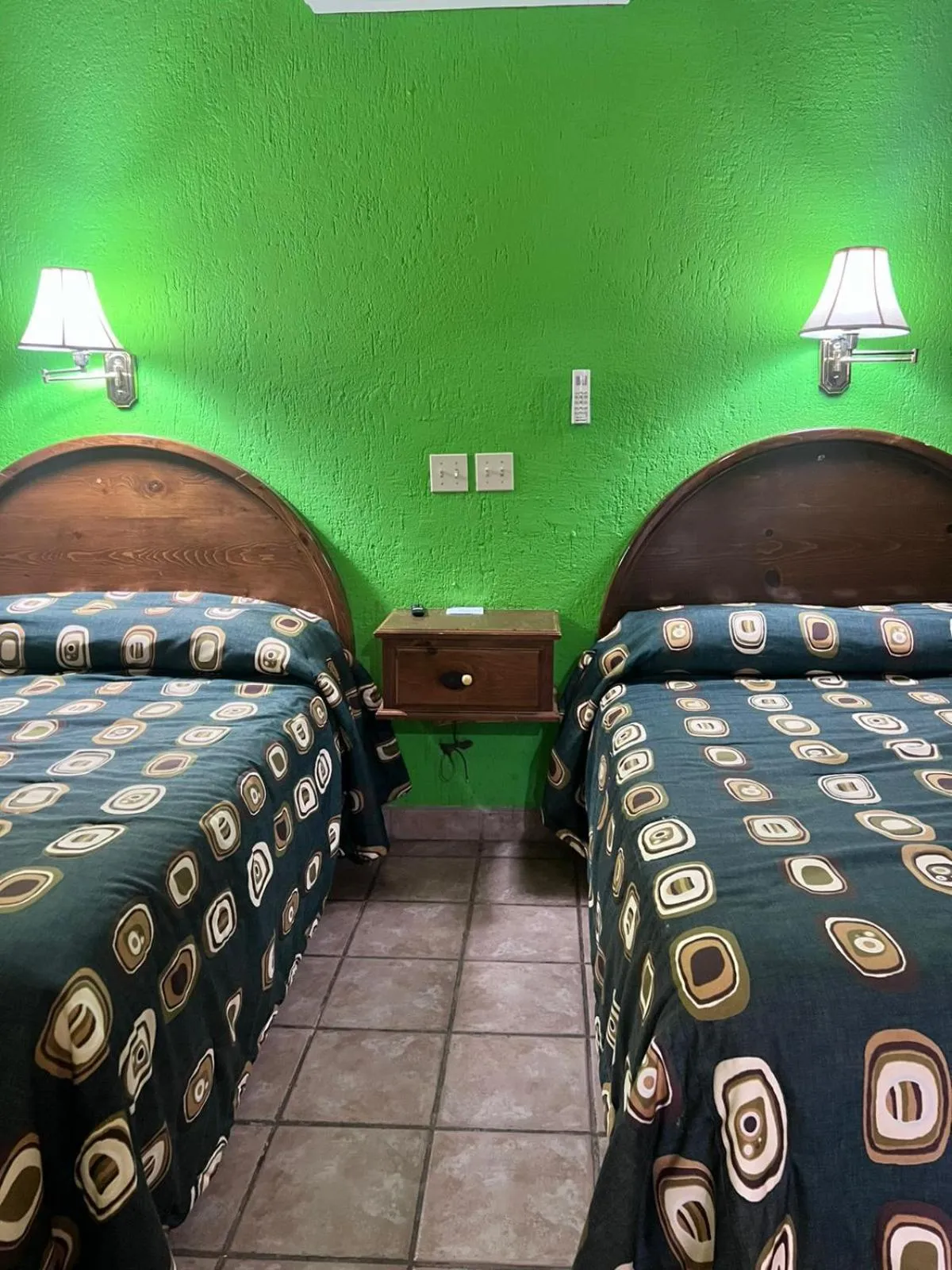 Bed in Hacienda Suites Loreto