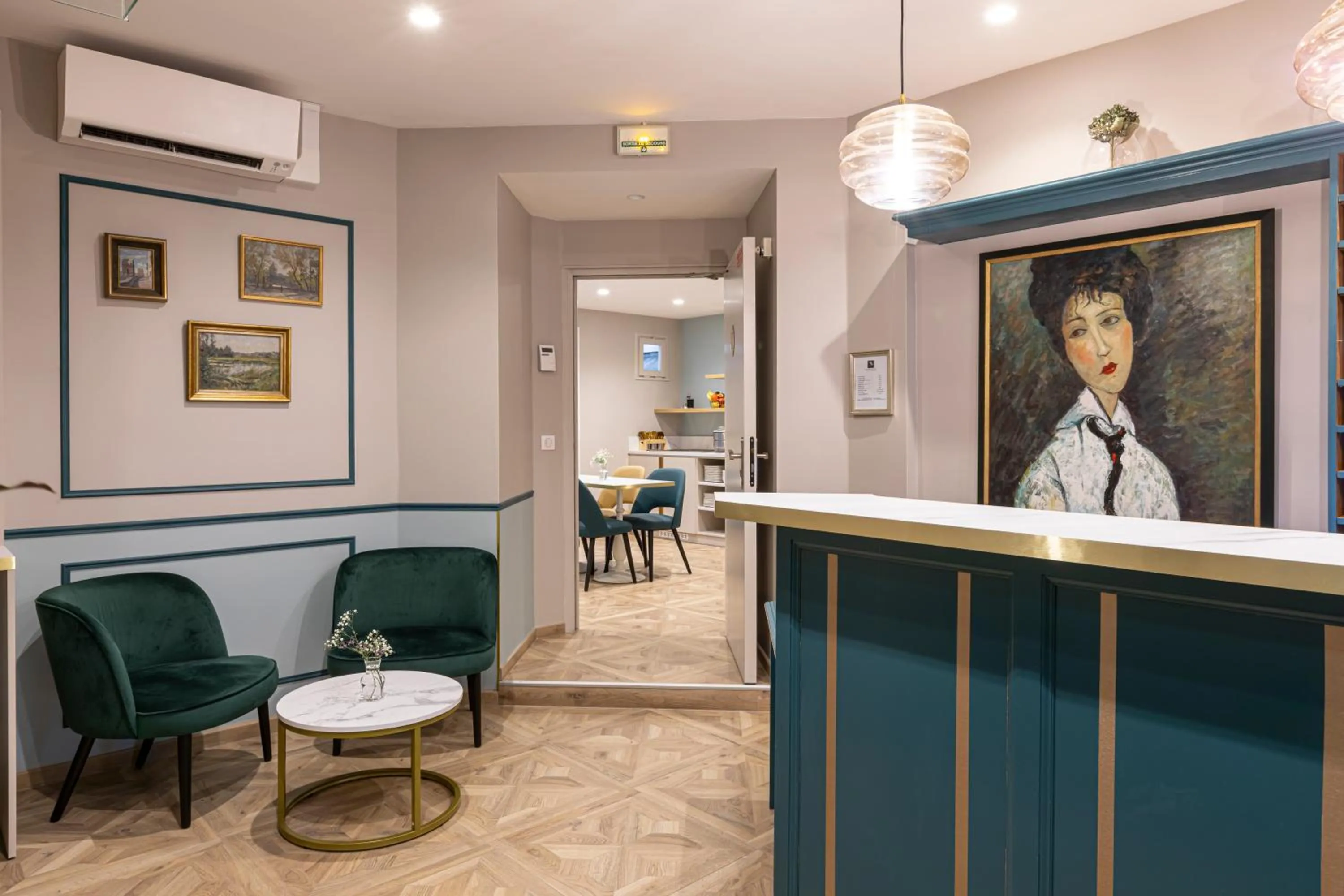 Lobby or reception in Splendid Hôtel