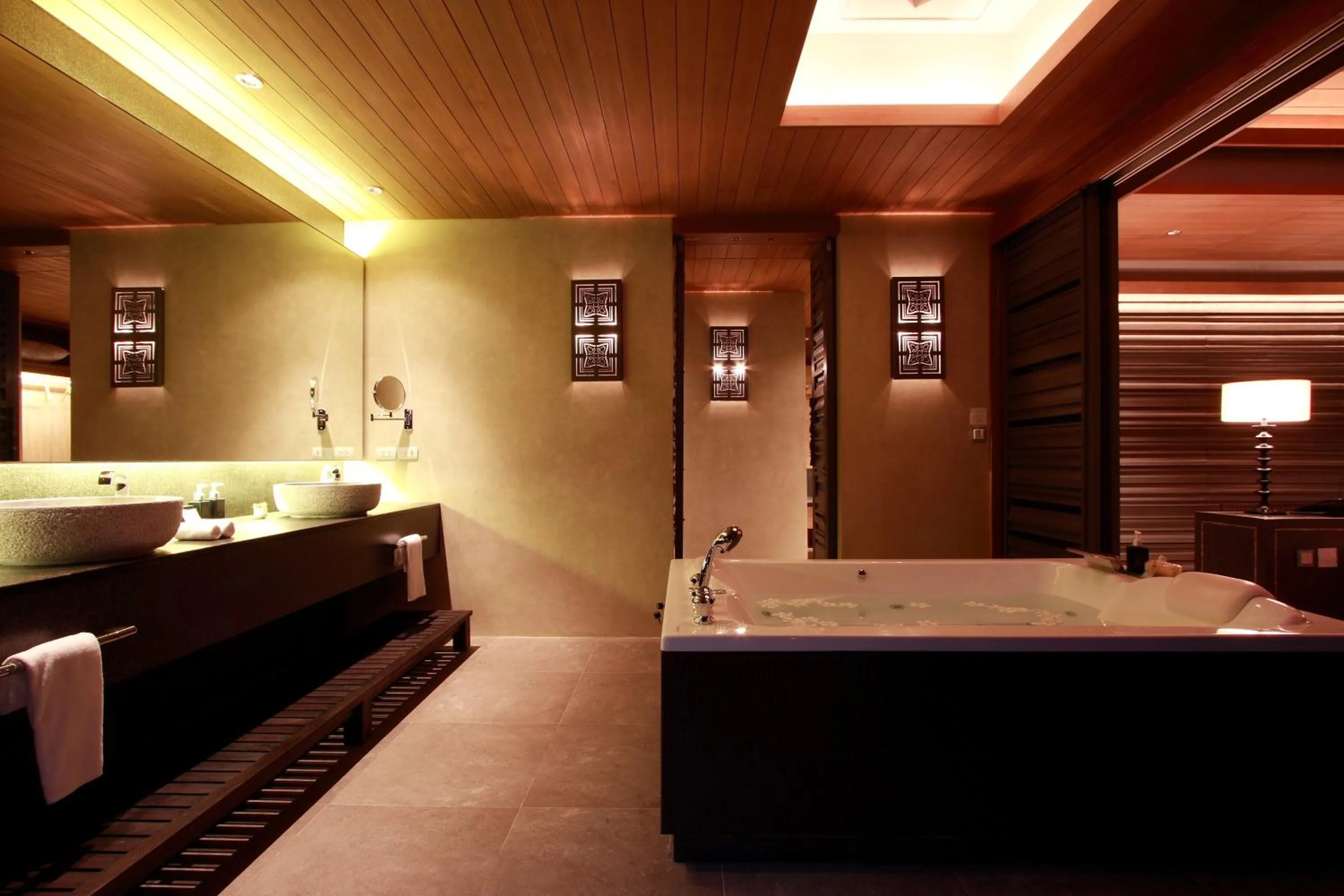 Bathroom in Sri Panwa Phuket Luxury Pool Villa Hotel - SHA Plus