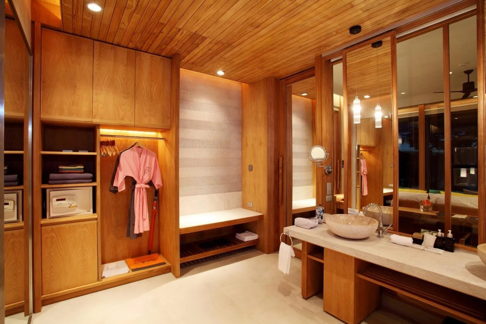 Bathroom in Sri Panwa Phuket Luxury Pool Villa Hotel - SHA Plus
