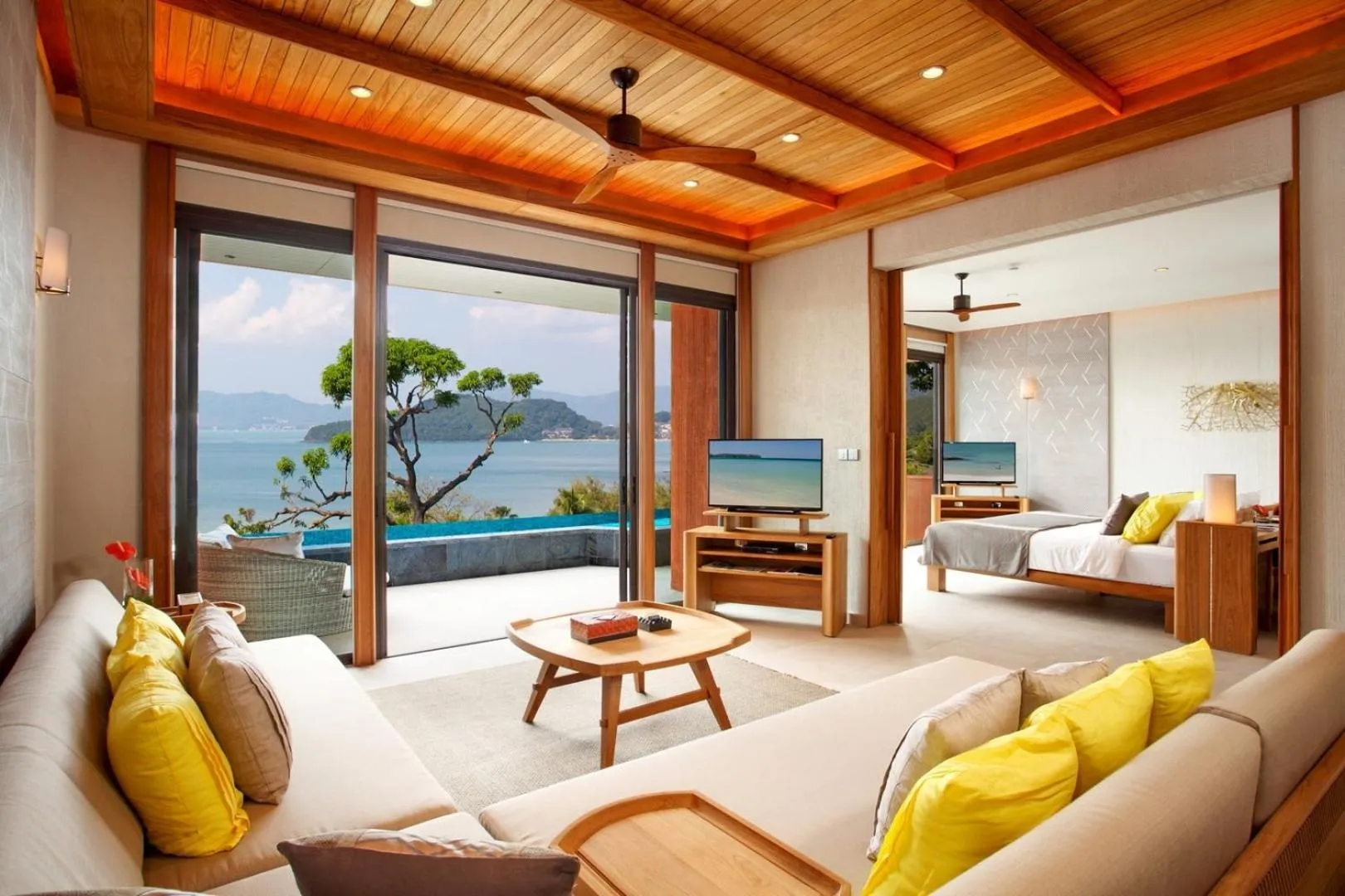 Balcony/Terrace in Sri Panwa Phuket Luxury Pool Villa Hotel - SHA Plus