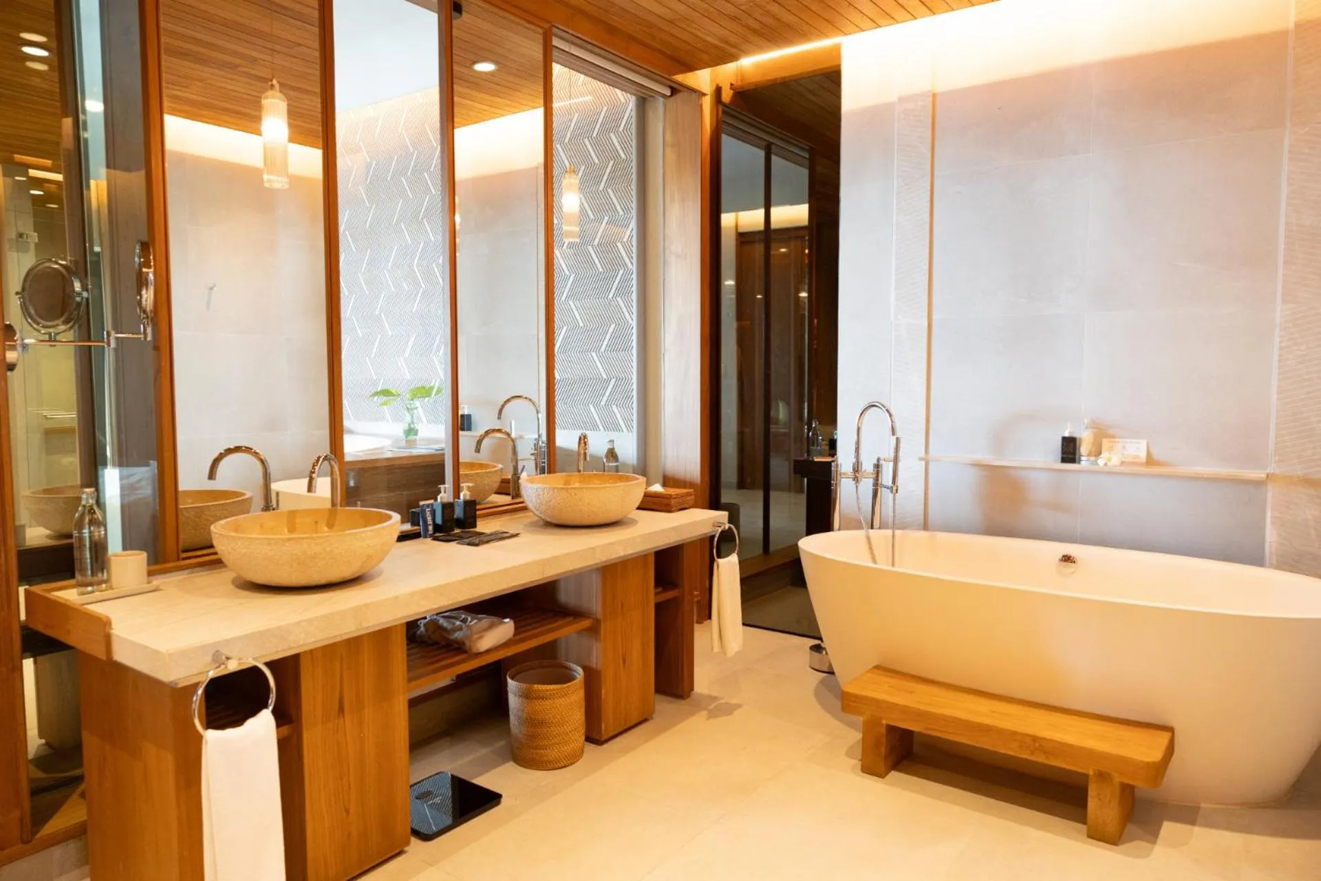 Bathroom in Sri Panwa Phuket Luxury Pool Villa Hotel