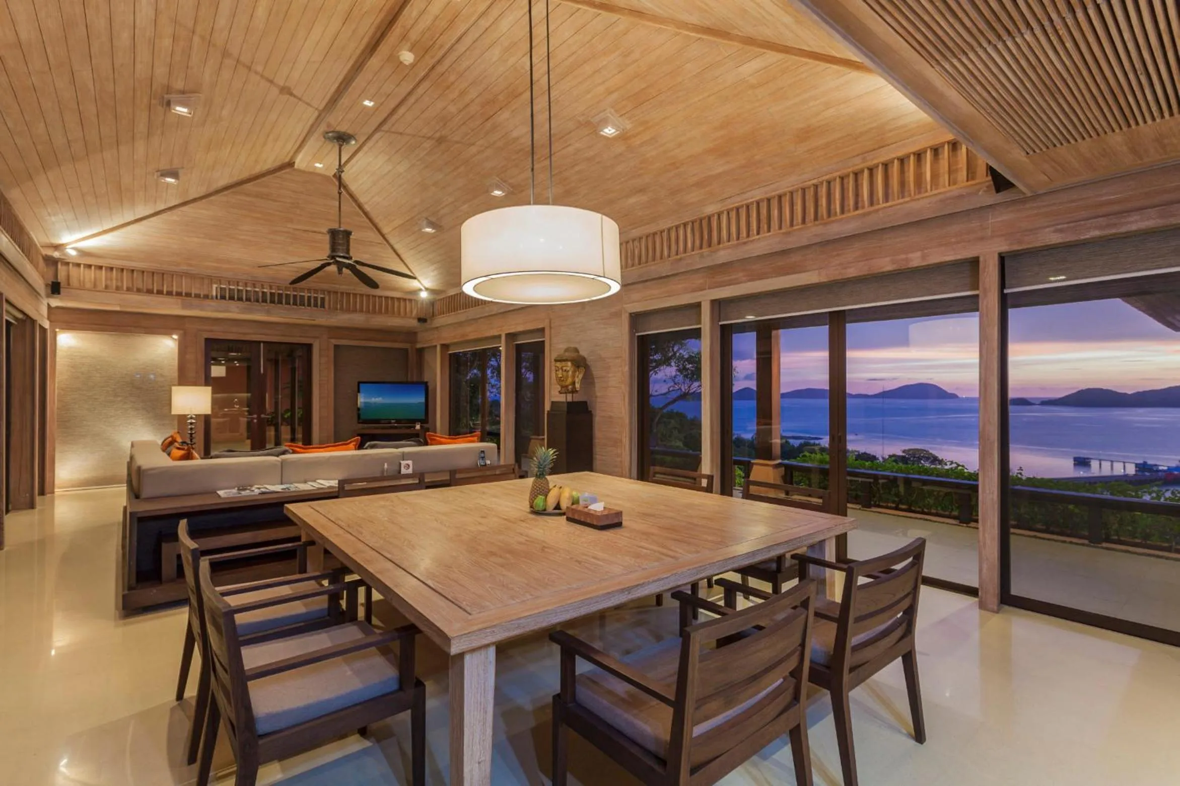 Living room in Sri Panwa Phuket Luxury Pool Villa Hotel - SHA Plus