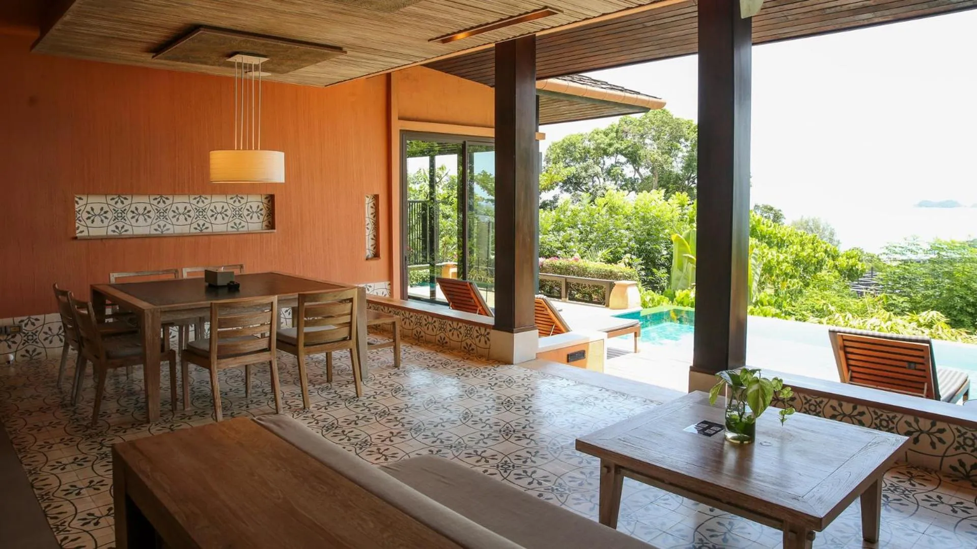 Balcony/Terrace in Sri Panwa Phuket Luxury Pool Villa Hotel - SHA Plus