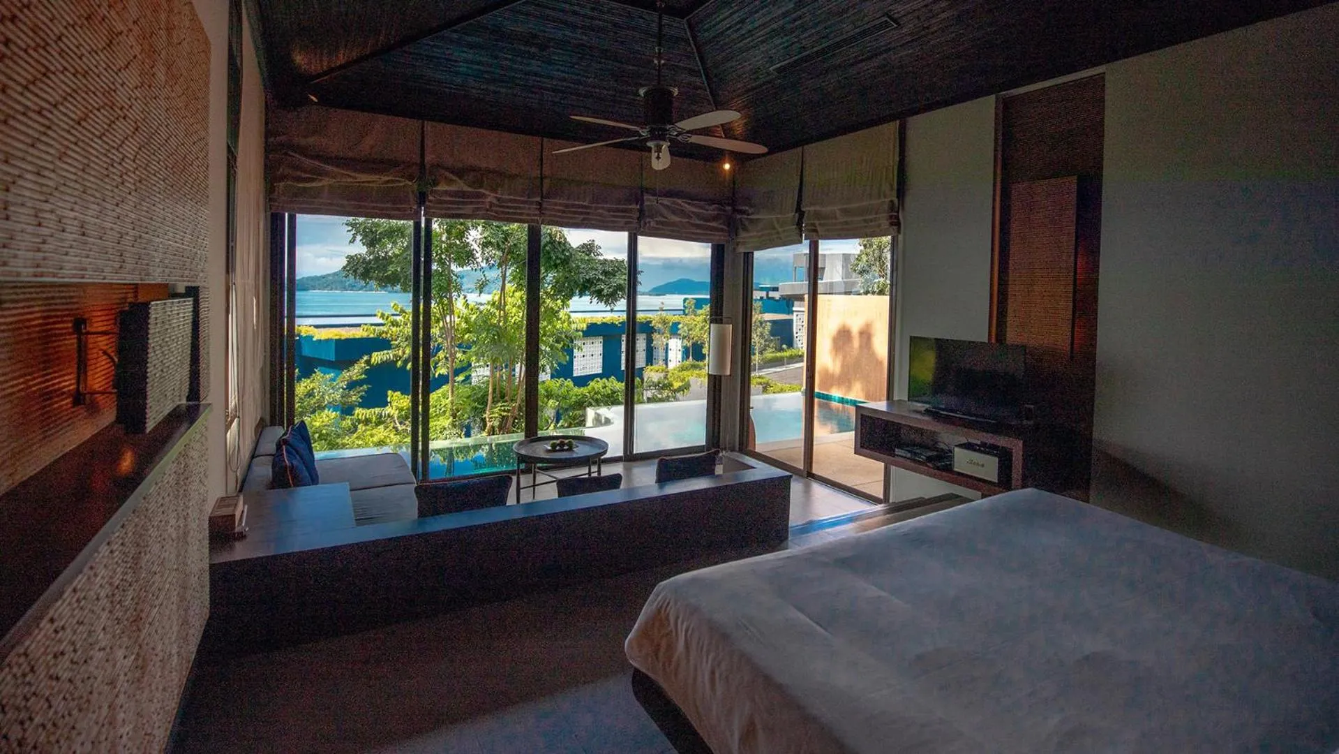 Bed in Sri Panwa Phuket Luxury Pool Villa Hotel - SHA Plus