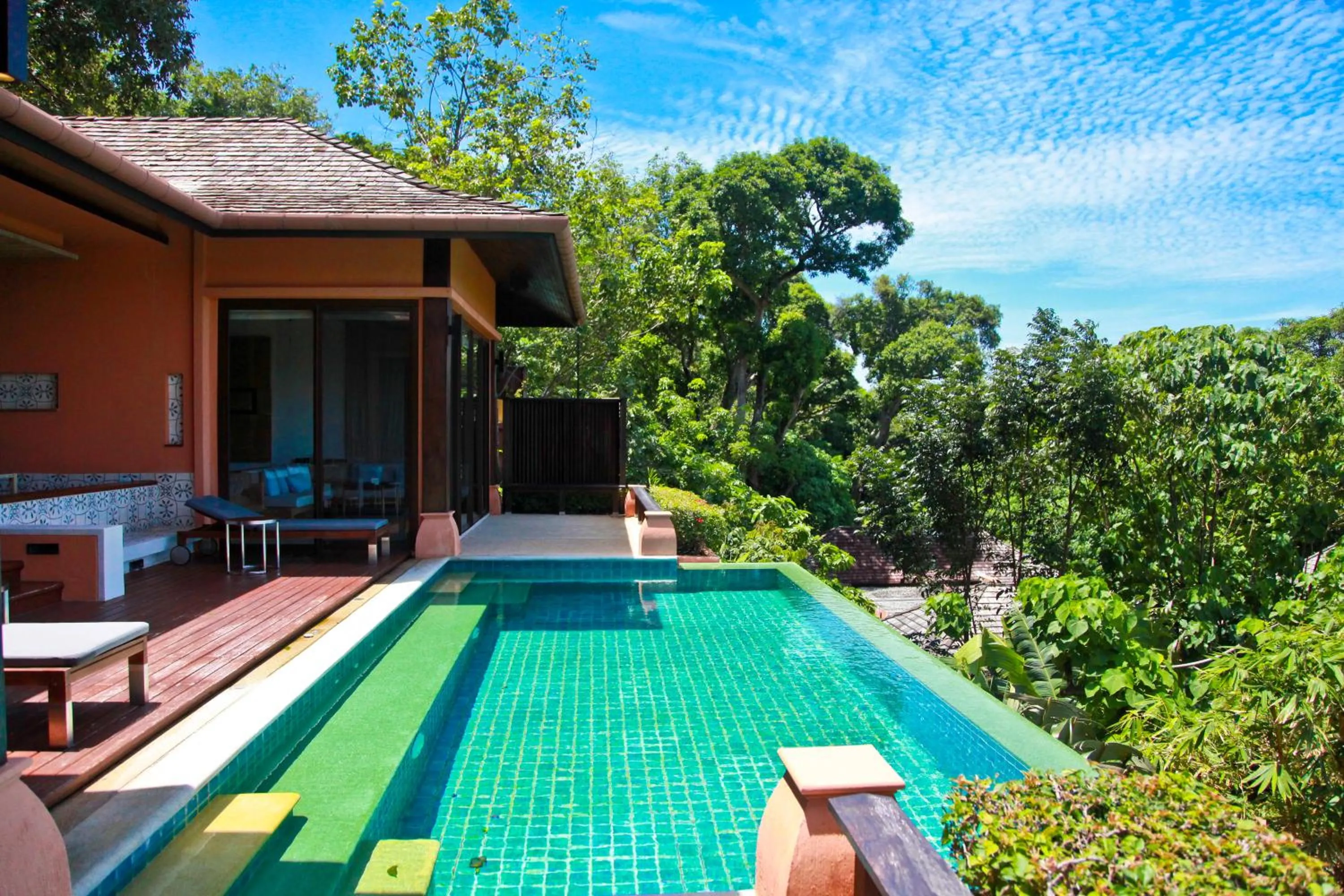 Swimming pool in Sri Panwa Phuket Luxury Pool Villa Hotel - SHA Plus