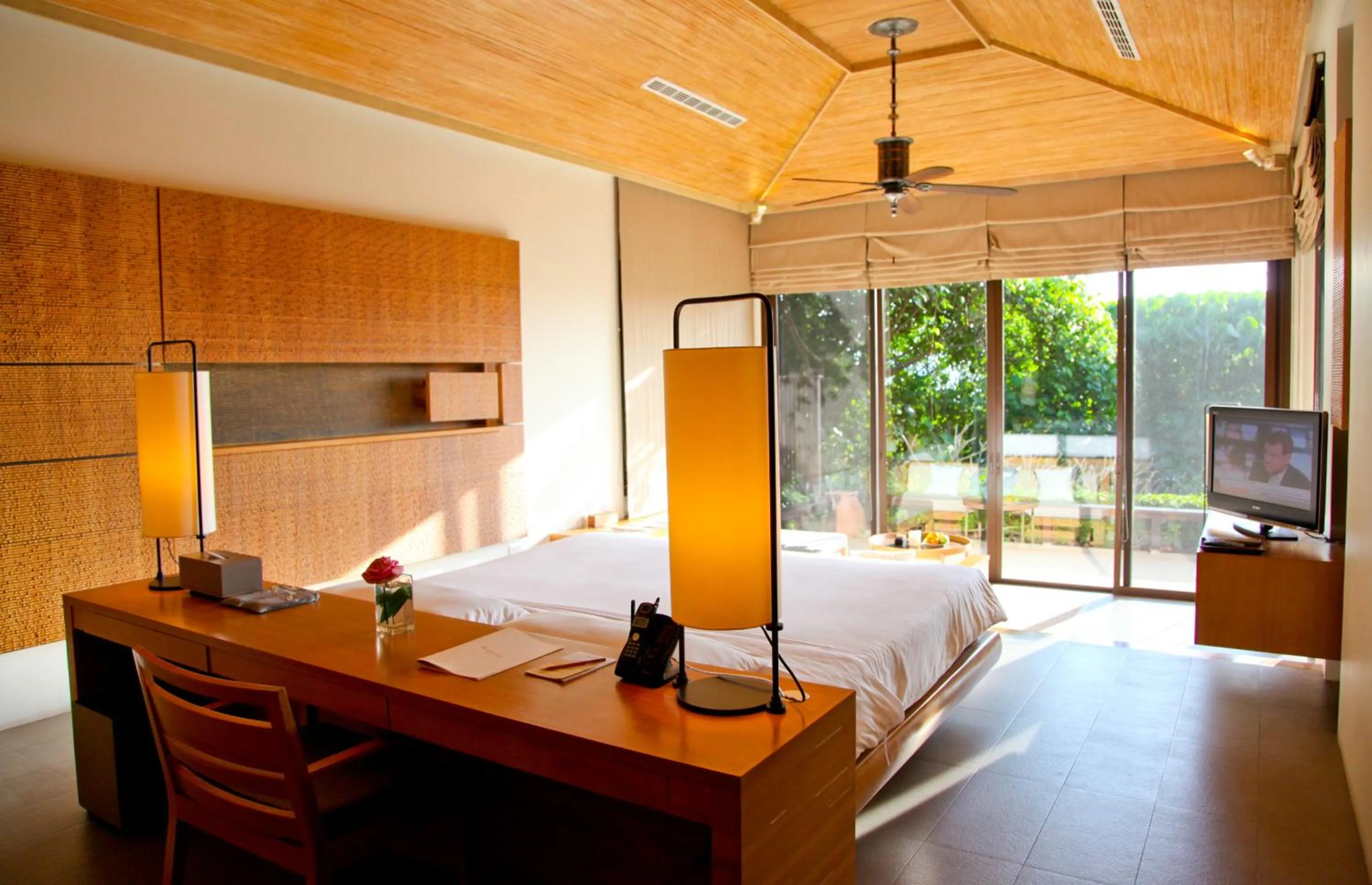 Bed in Sri Panwa Phuket Luxury Pool Villa Hotel - SHA Plus