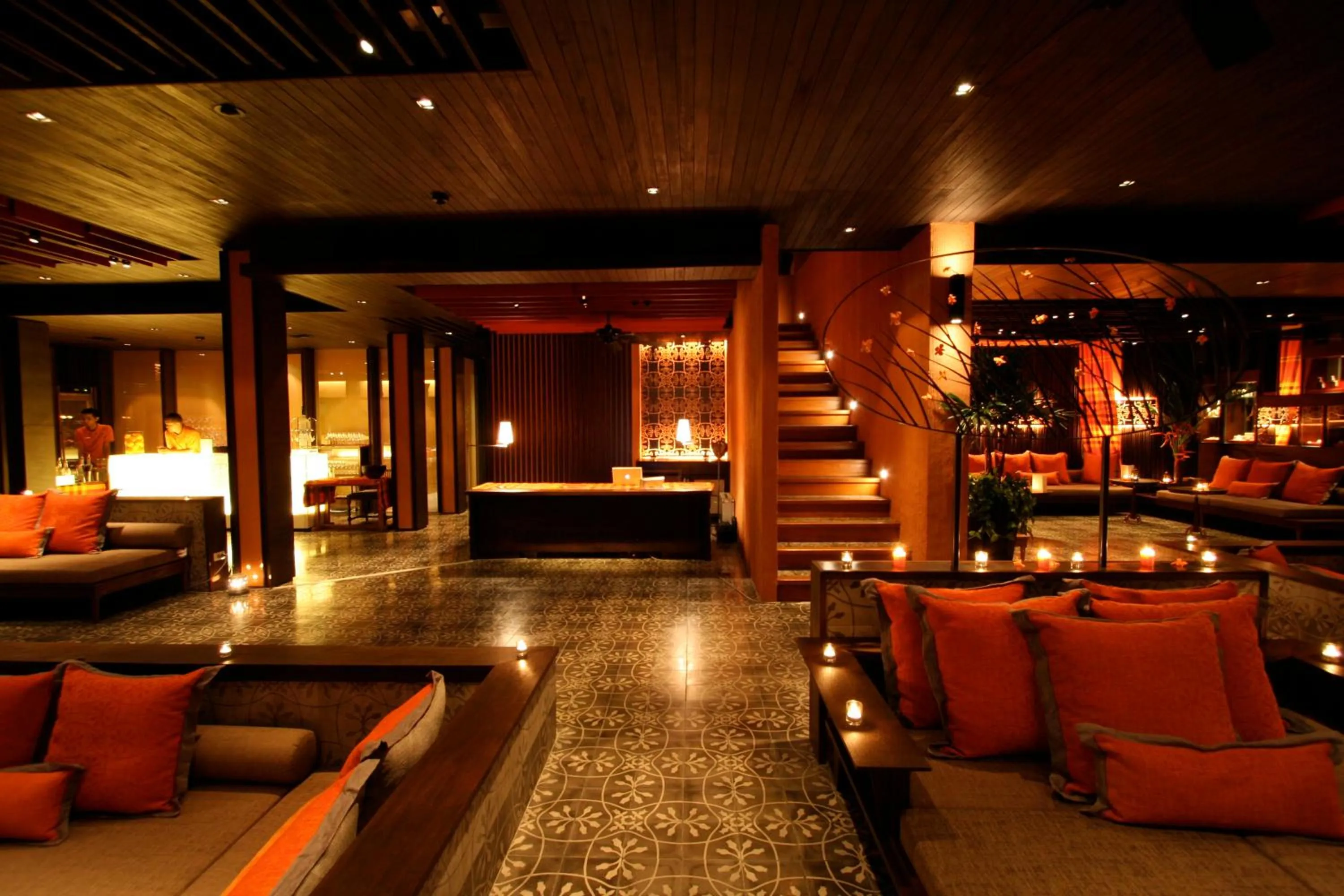 Living room in Sri Panwa Phuket Luxury Pool Villa Hotel - SHA Plus