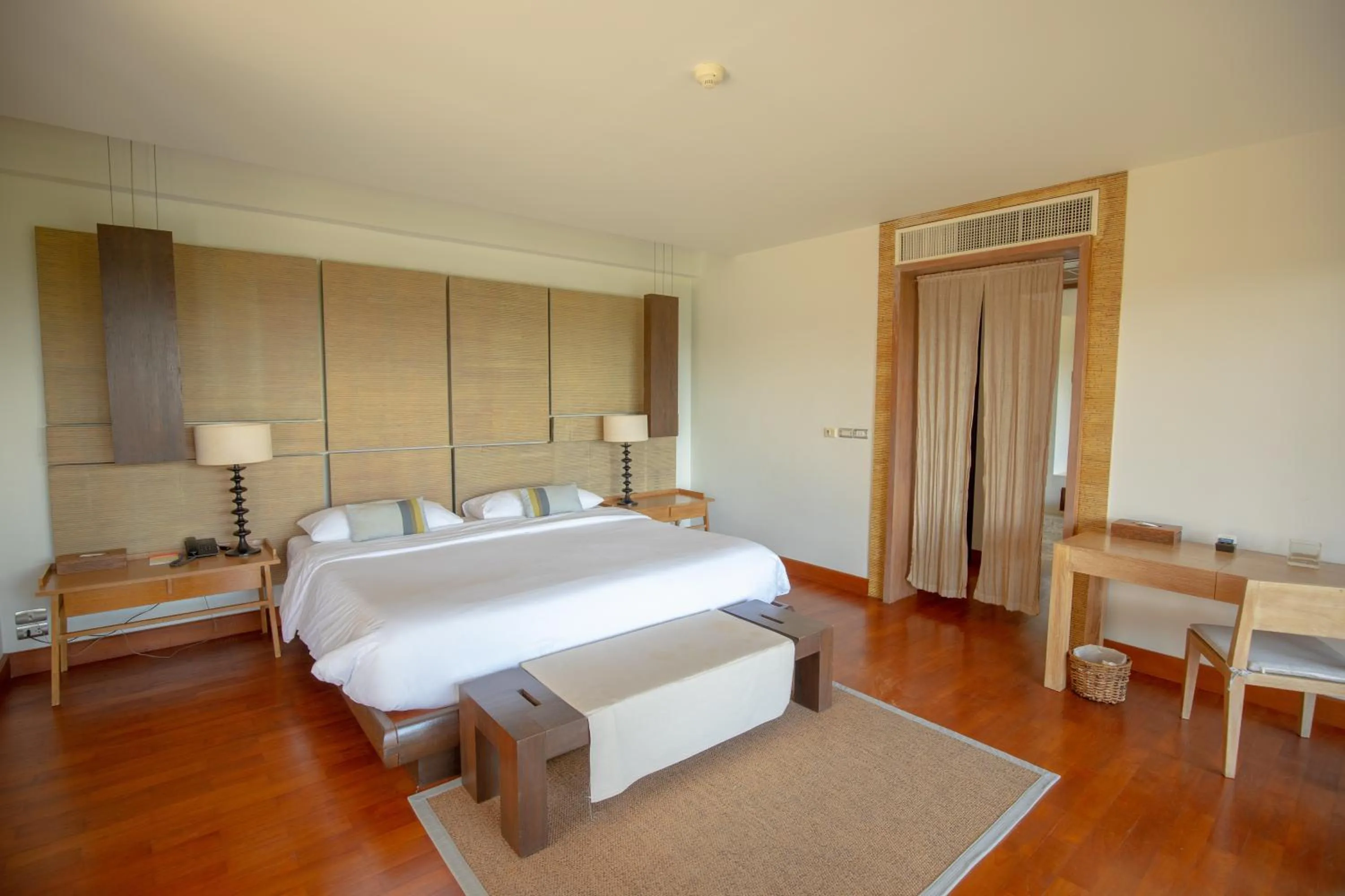 Bed in Sri Panwa Phuket Luxury Pool Villa Hotel - SHA Plus