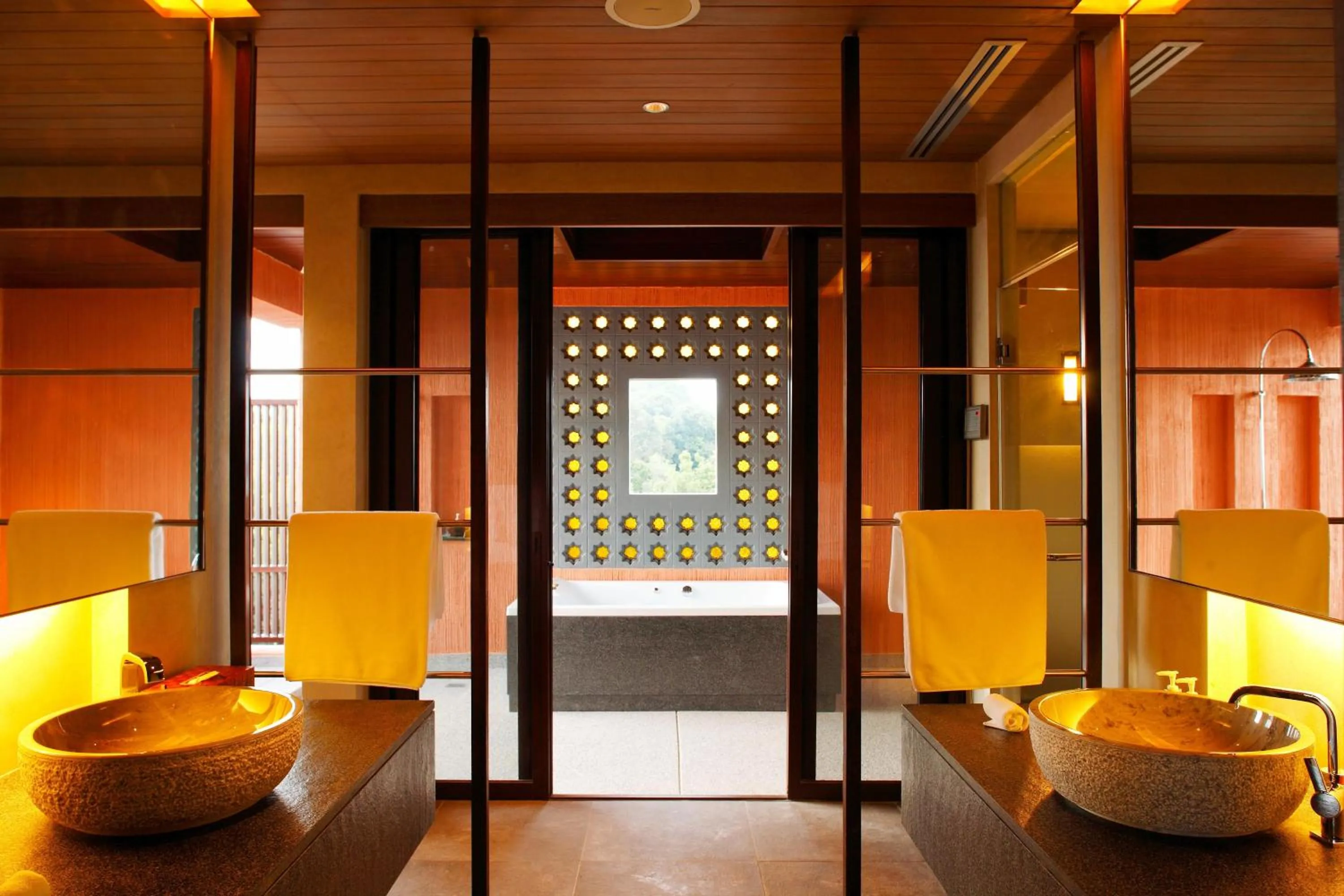 Bathroom in Sri Panwa Phuket Luxury Pool Villa Hotel - SHA Plus