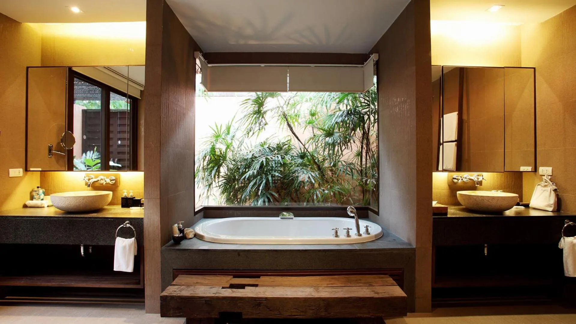 Bathroom in Sri Panwa Phuket Luxury Pool Villa Hotel - SHA Plus