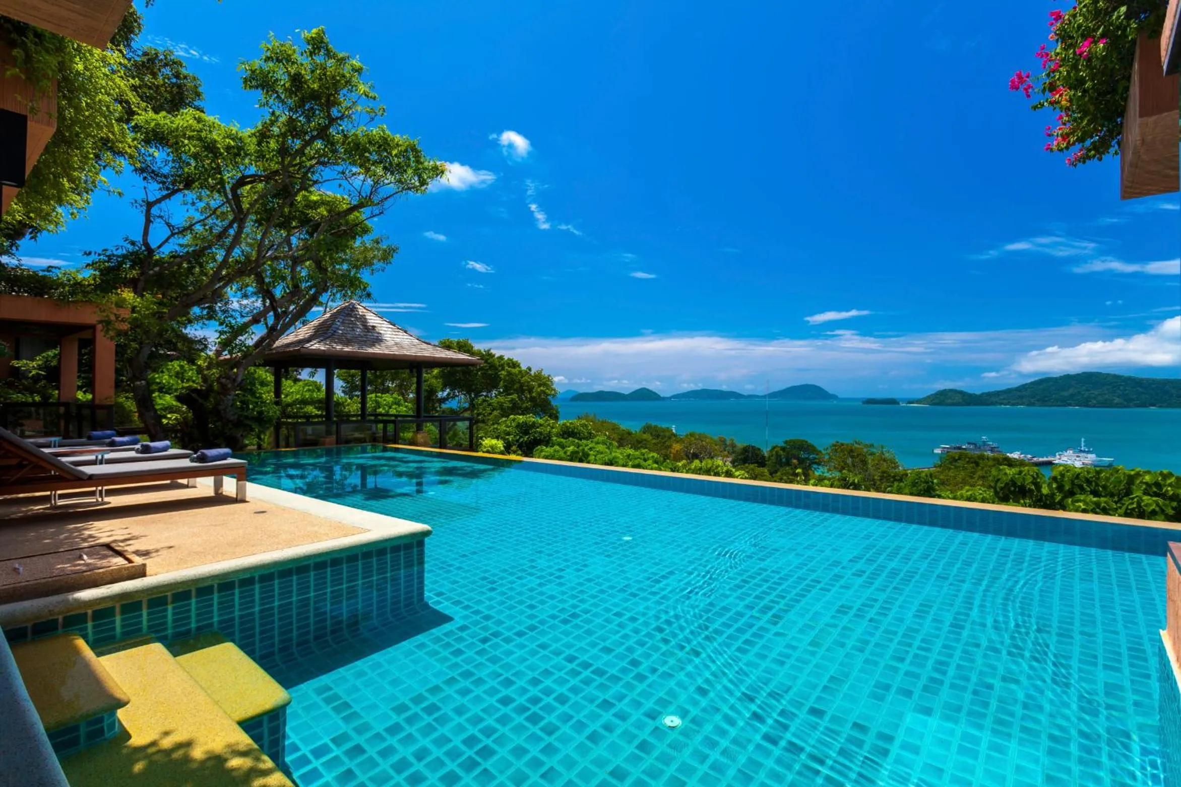 Swimming pool in Sri Panwa Phuket Luxury Pool Villa Hotel - SHA Plus