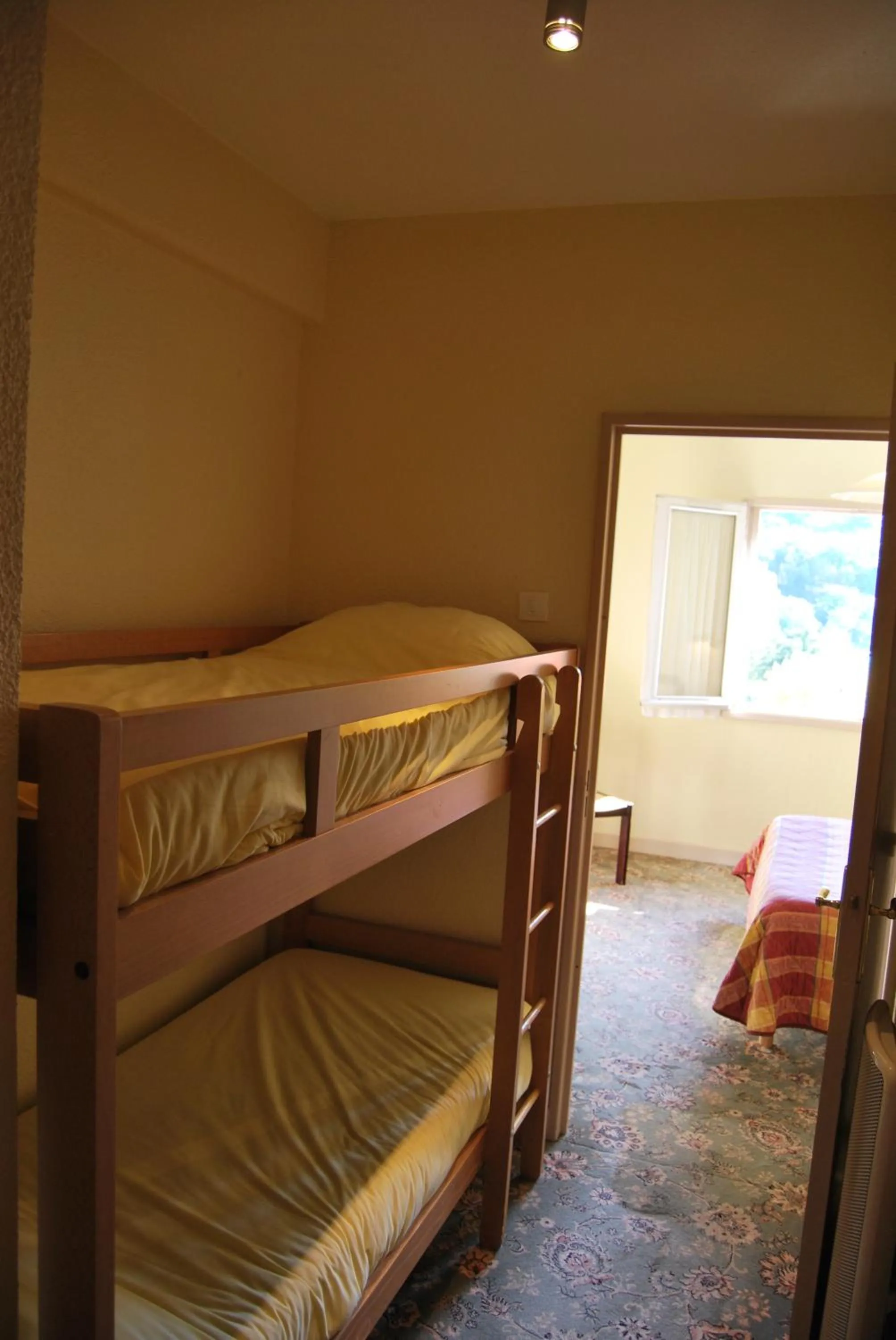 Decorative detail, Bed in Family Hotel
