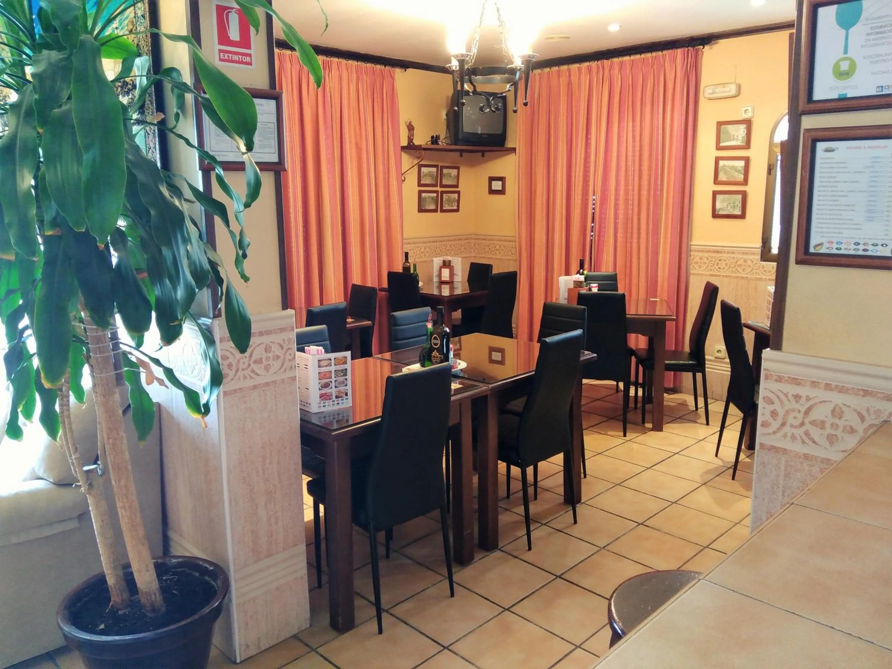 Communal lounge/ TV room in Hotel Riavela