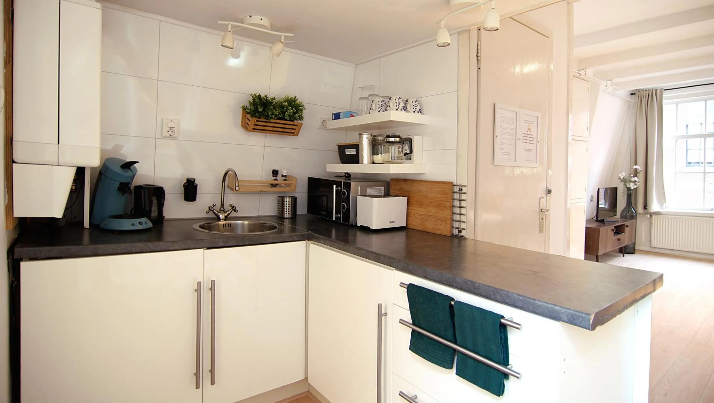Coffee/tea facilities in Loft Leidsegracht