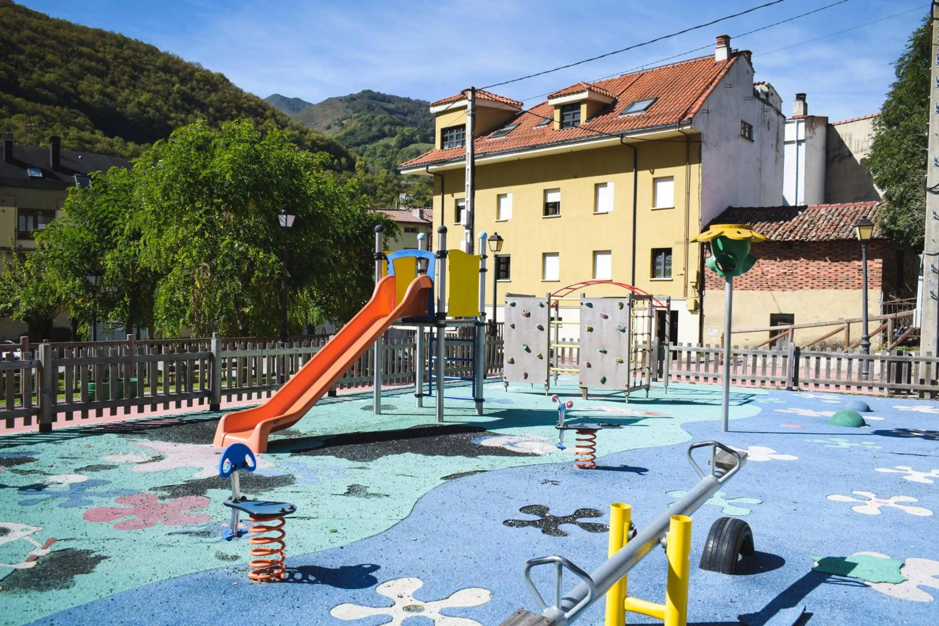 Children play ground in Hotel Casa El Rapido