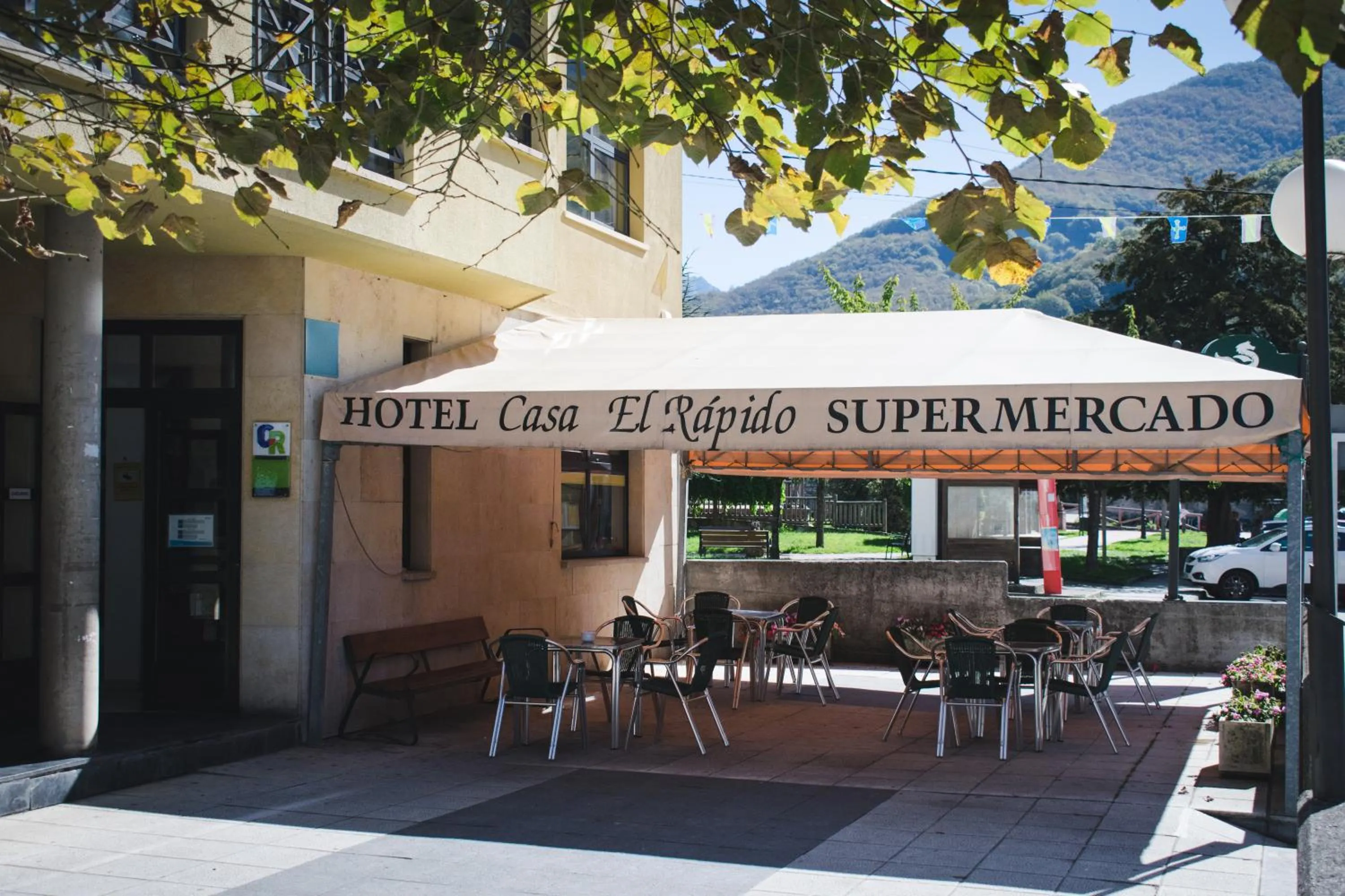 Decorative detail in Hotel Casa El Rapido