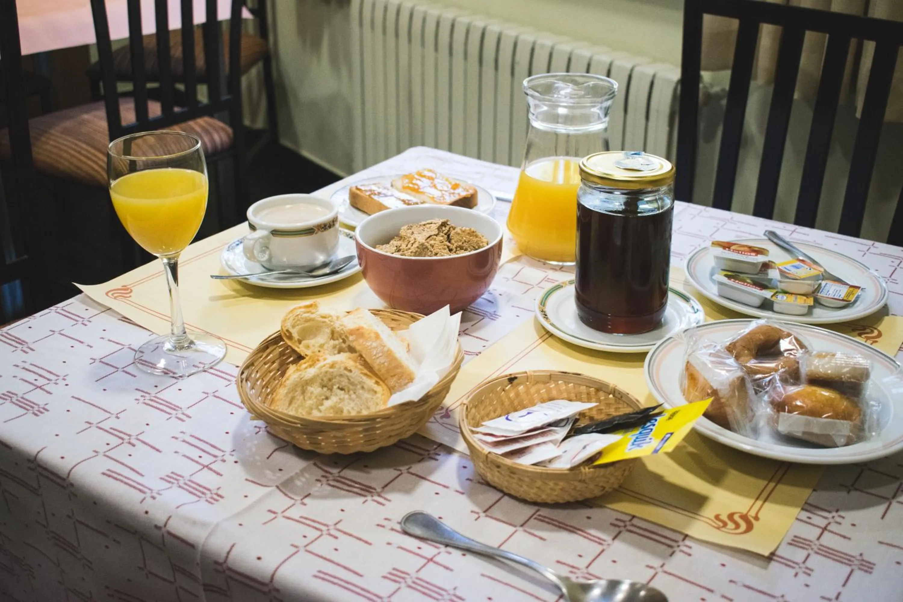 Breakfast in Hotel Casa El Rapido