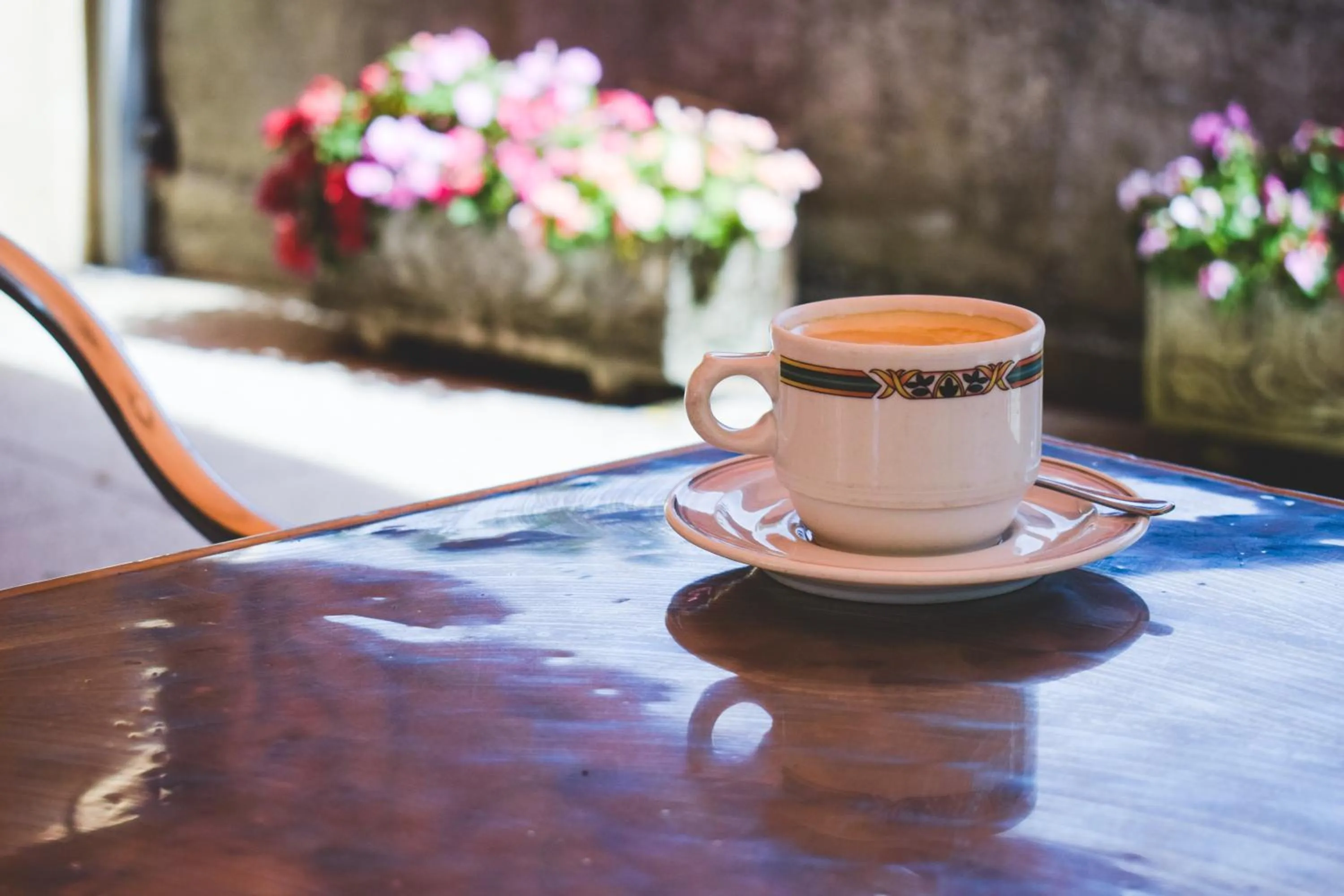 Coffee/tea facilities in Hotel Casa El Rapido