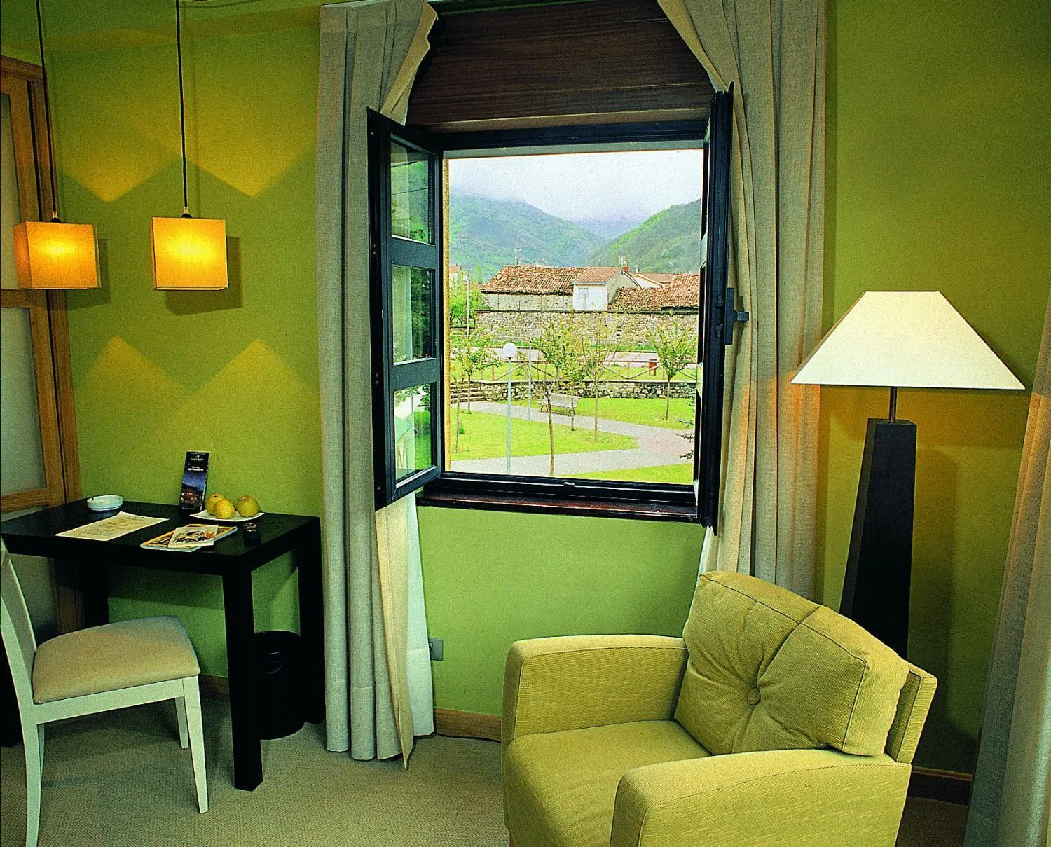 Seating area in Hotel Casa El Rapido