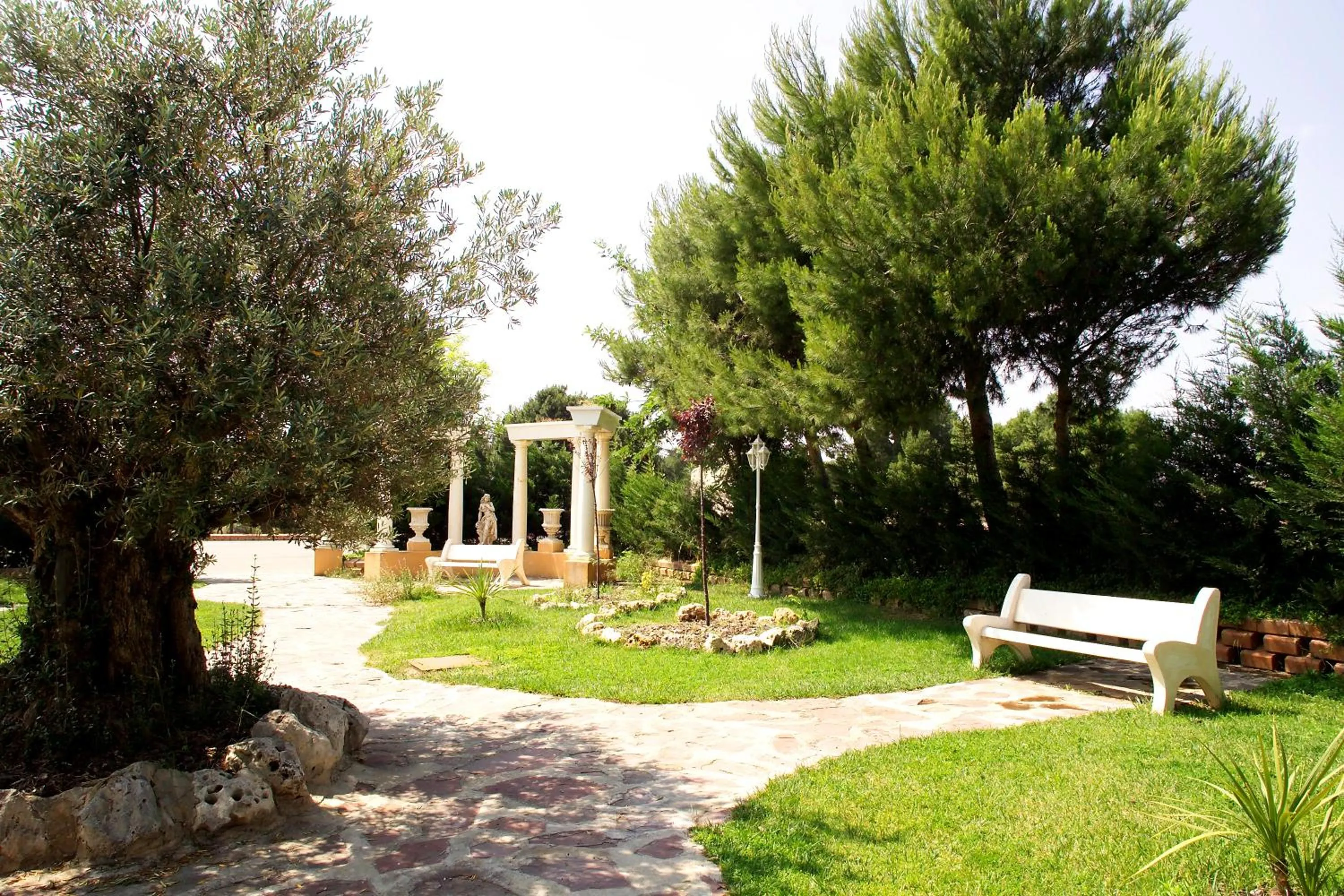 Patio in Hotel El Cisne