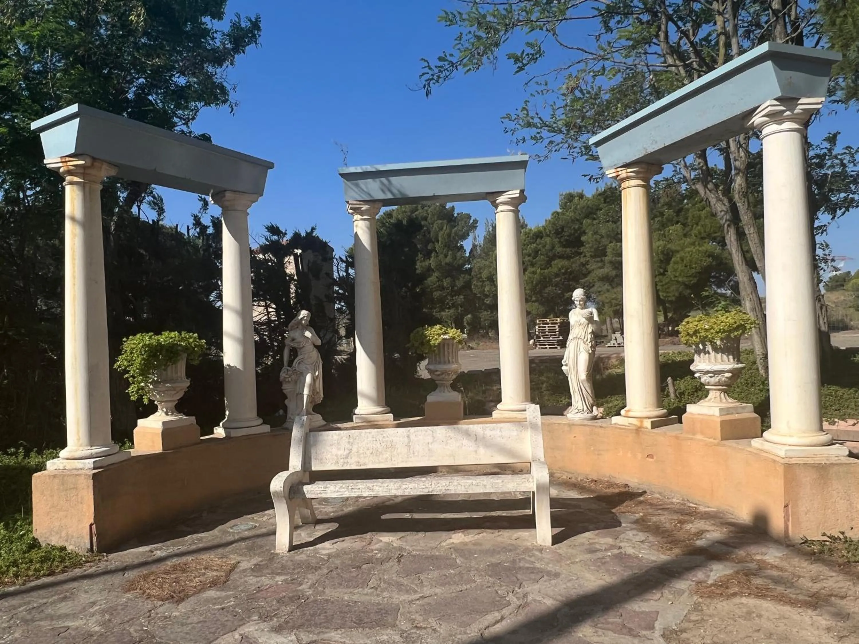 Patio in Hotel El Cisne