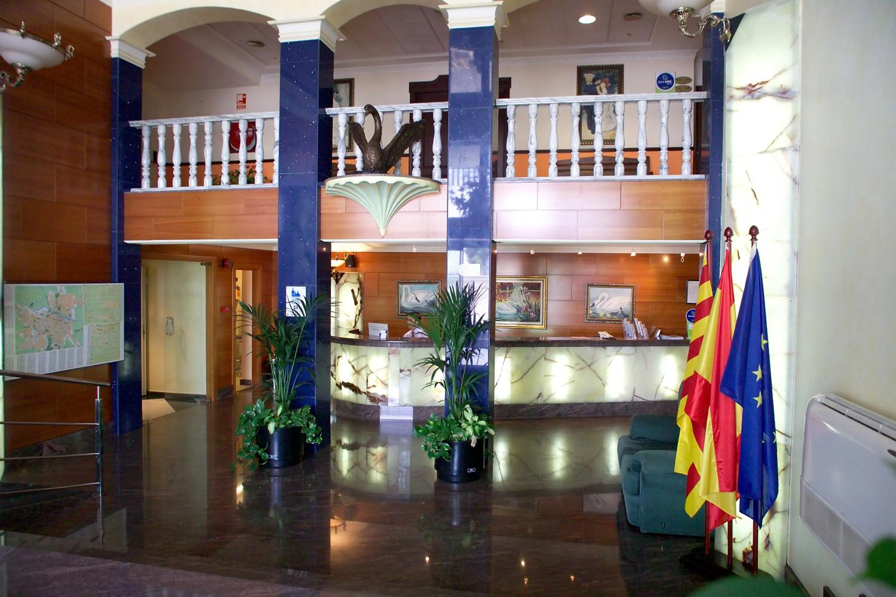 Lobby or reception in Hotel El Cisne