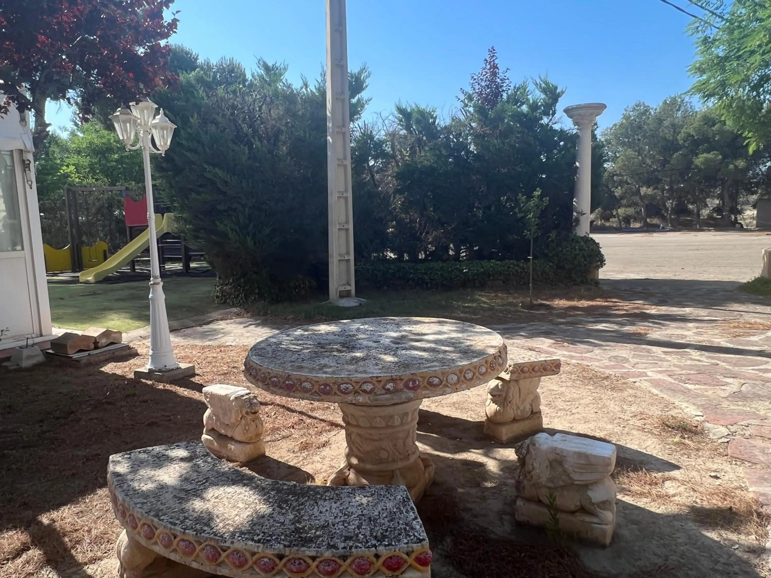 Patio in Hotel El Cisne