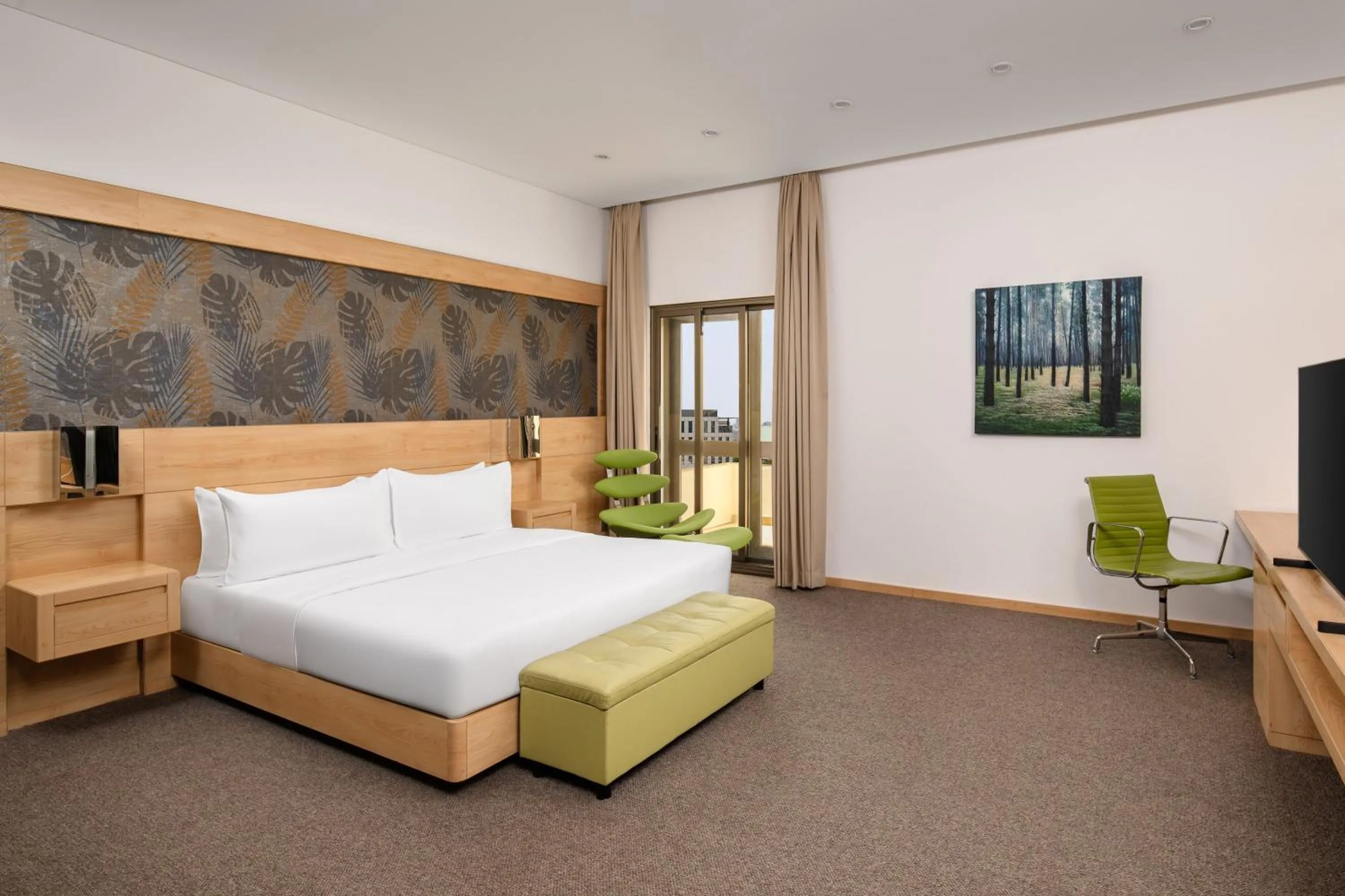 Bed in Carlton Al Moaibed Hotel