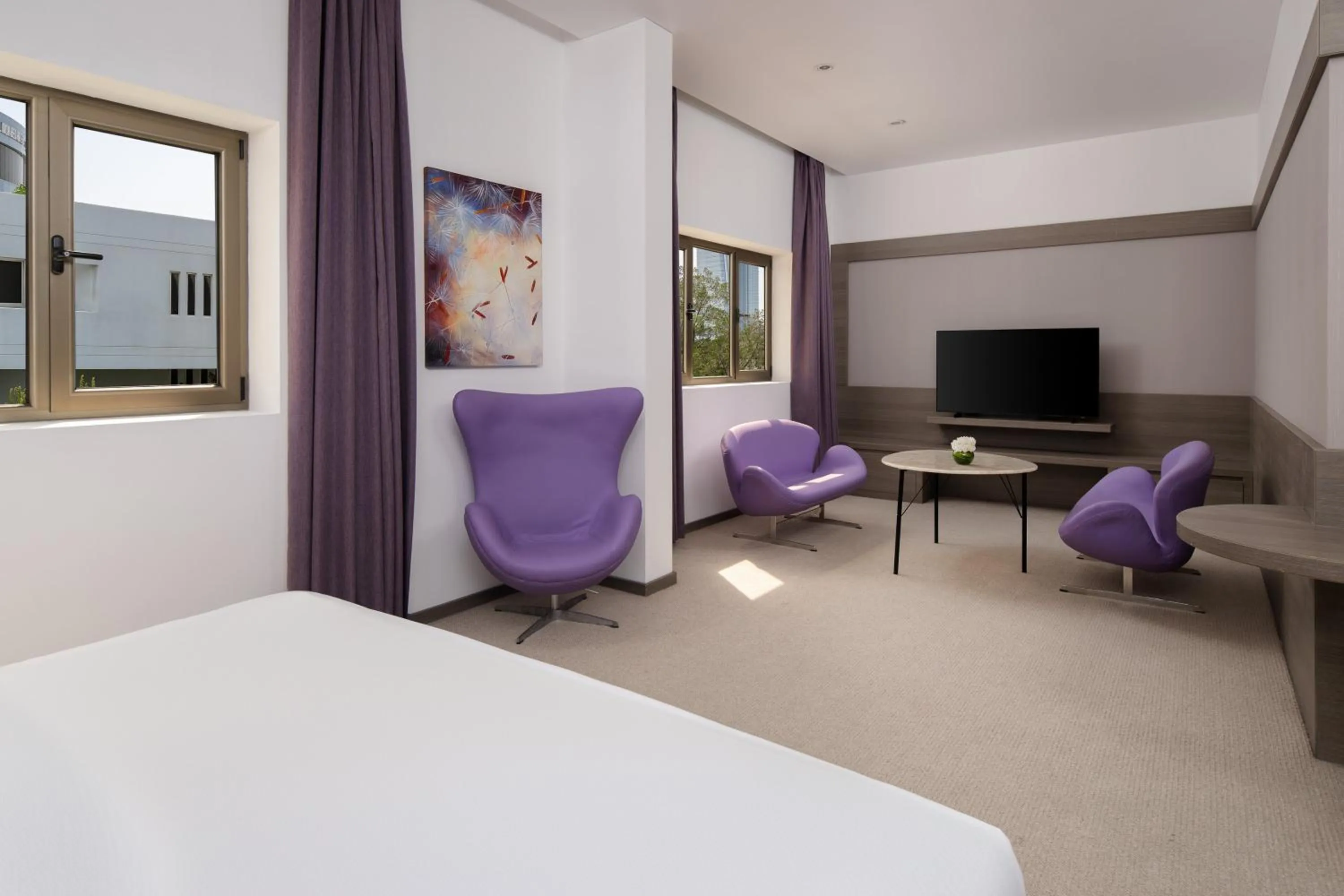 Living room, Bed in Carlton Al Moaibed Hotel