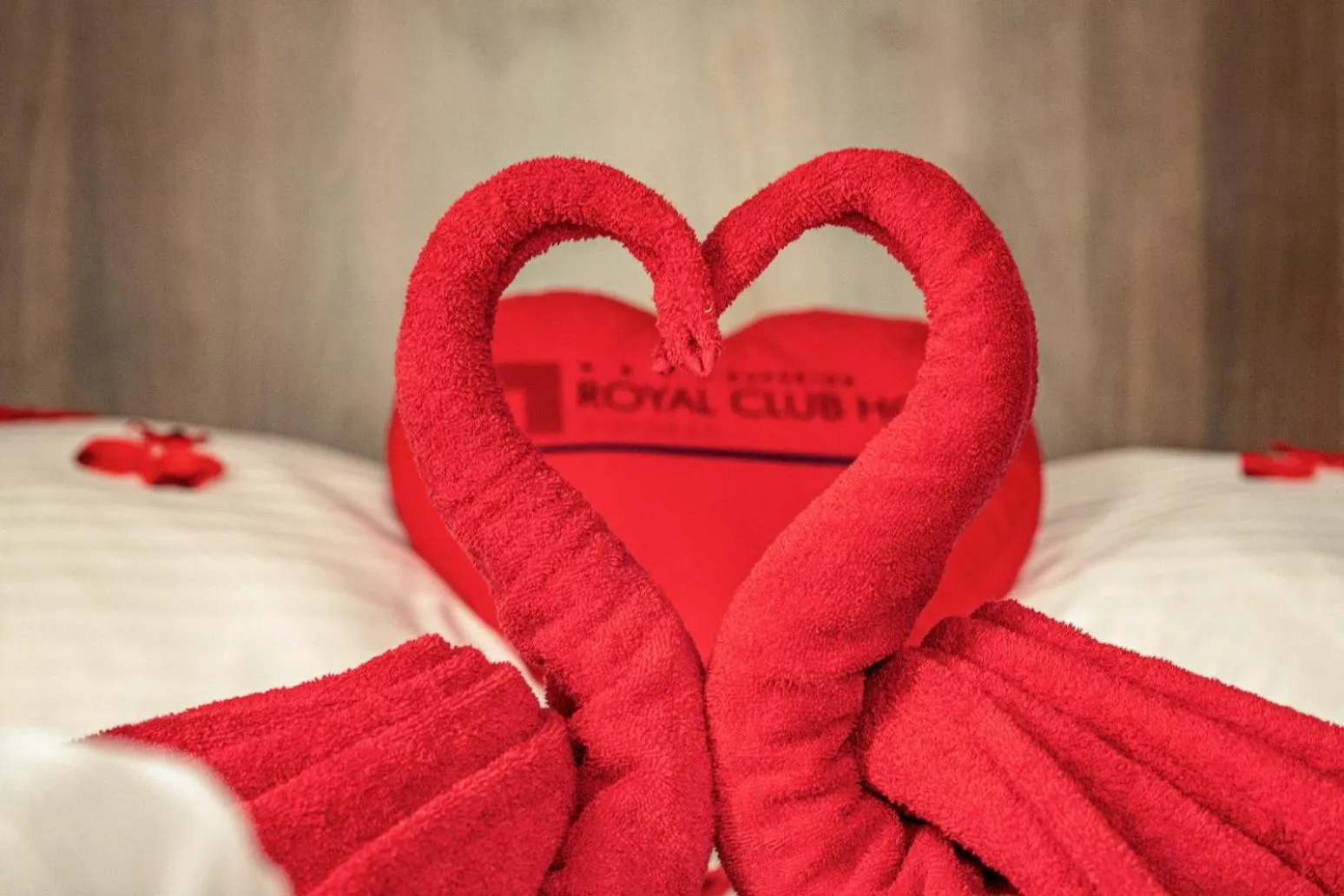 towels, Bed in Royal Club Hotel