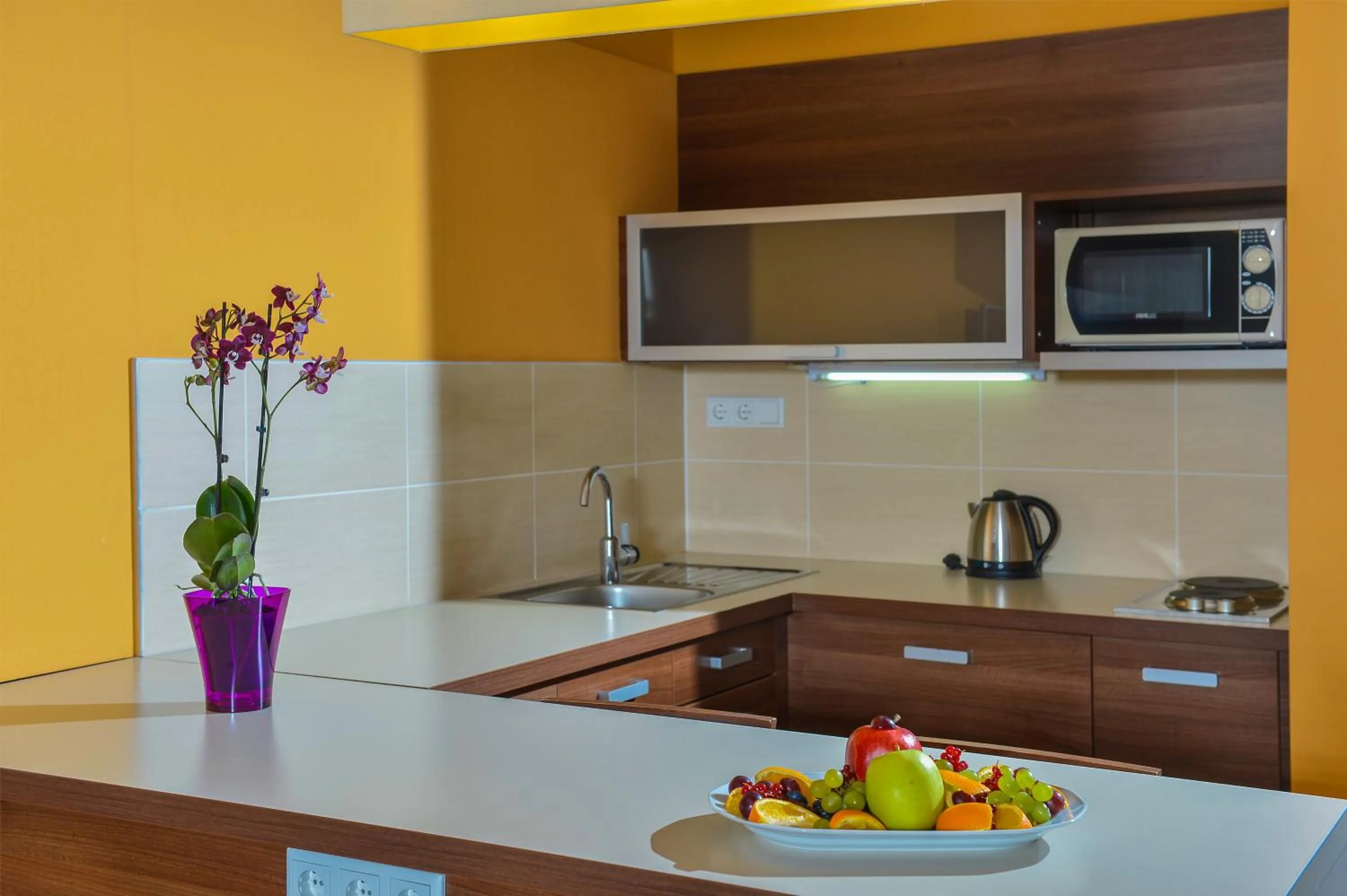 Kitchen or kitchenette in Royal Club Hotel