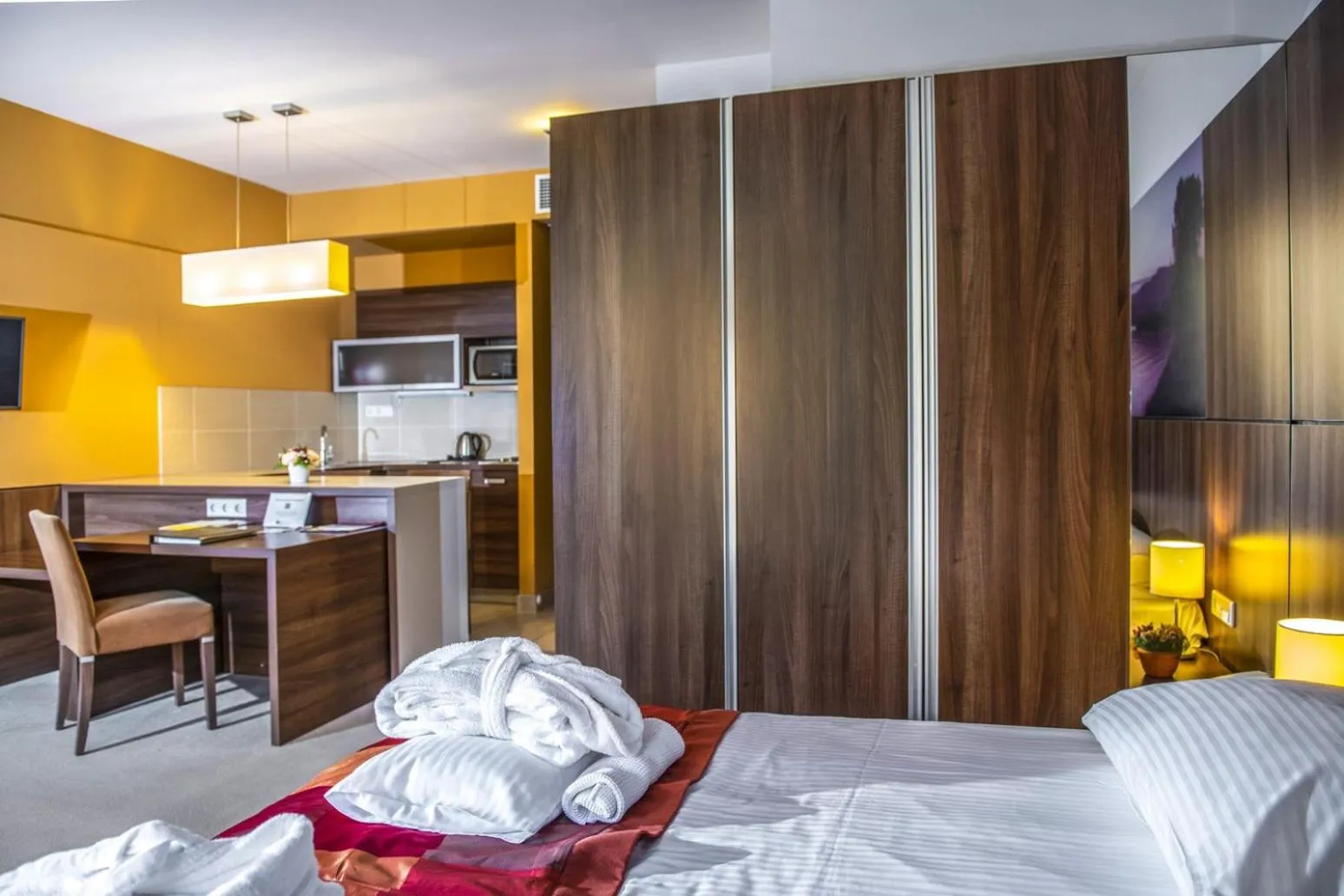 Bed in Royal Club Hotel