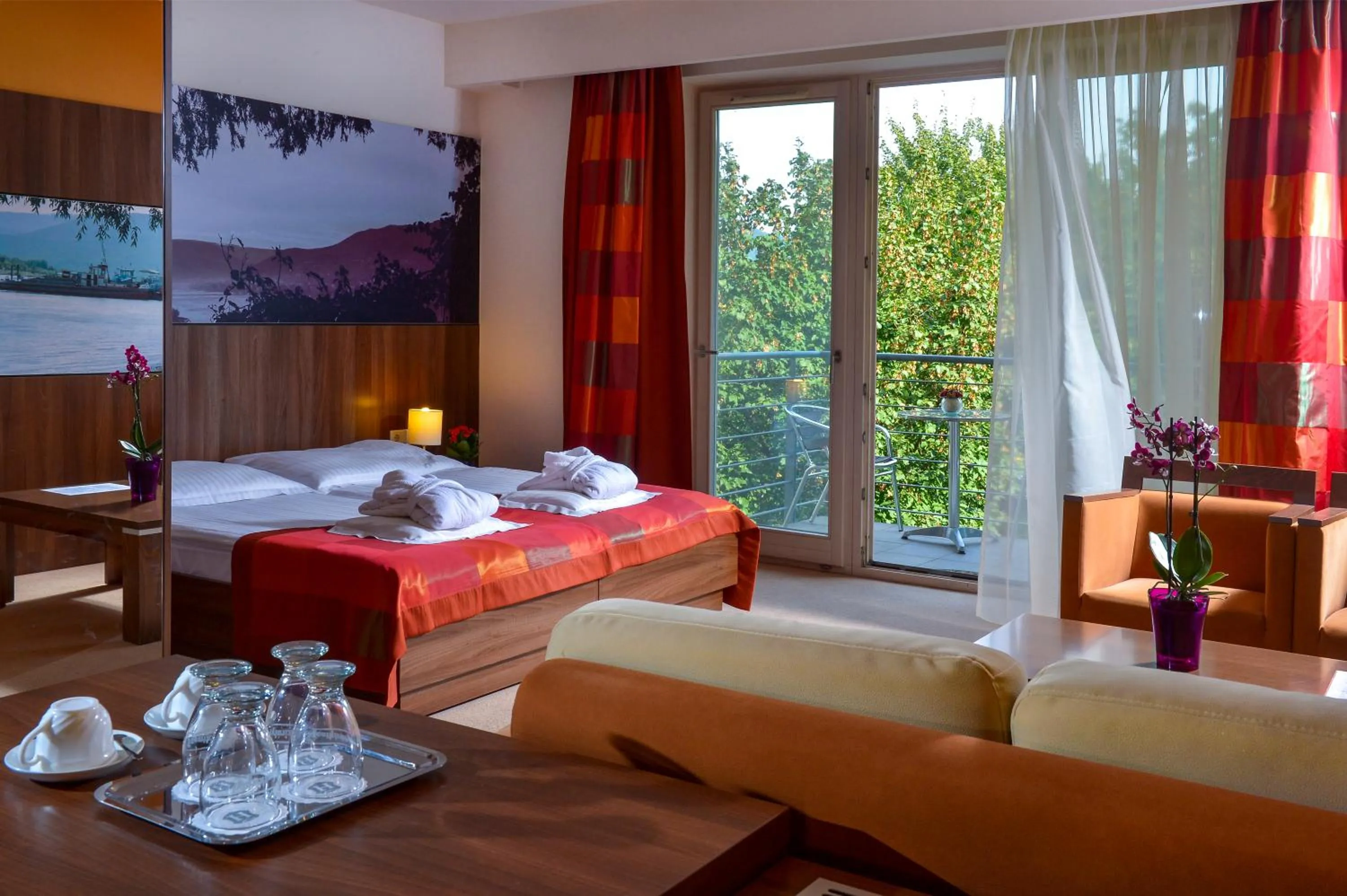 Bed in Royal Club Hotel