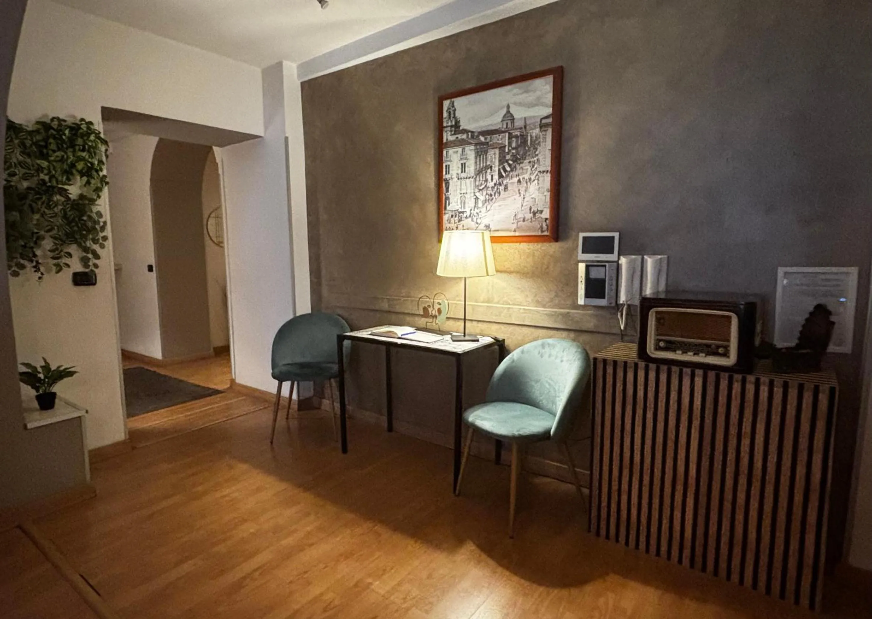 Seating area in B&B Stesicoro InHabit