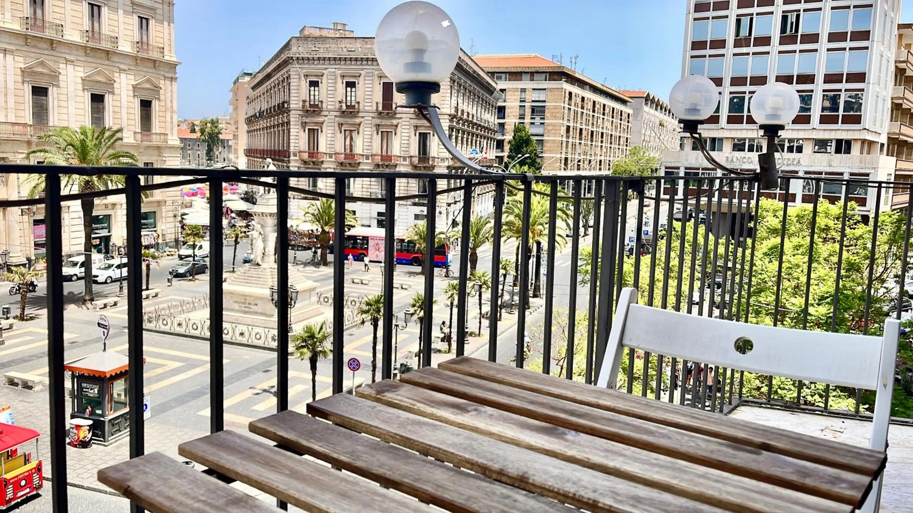 Balcony/Terrace in B&B Stesicoro InHabit