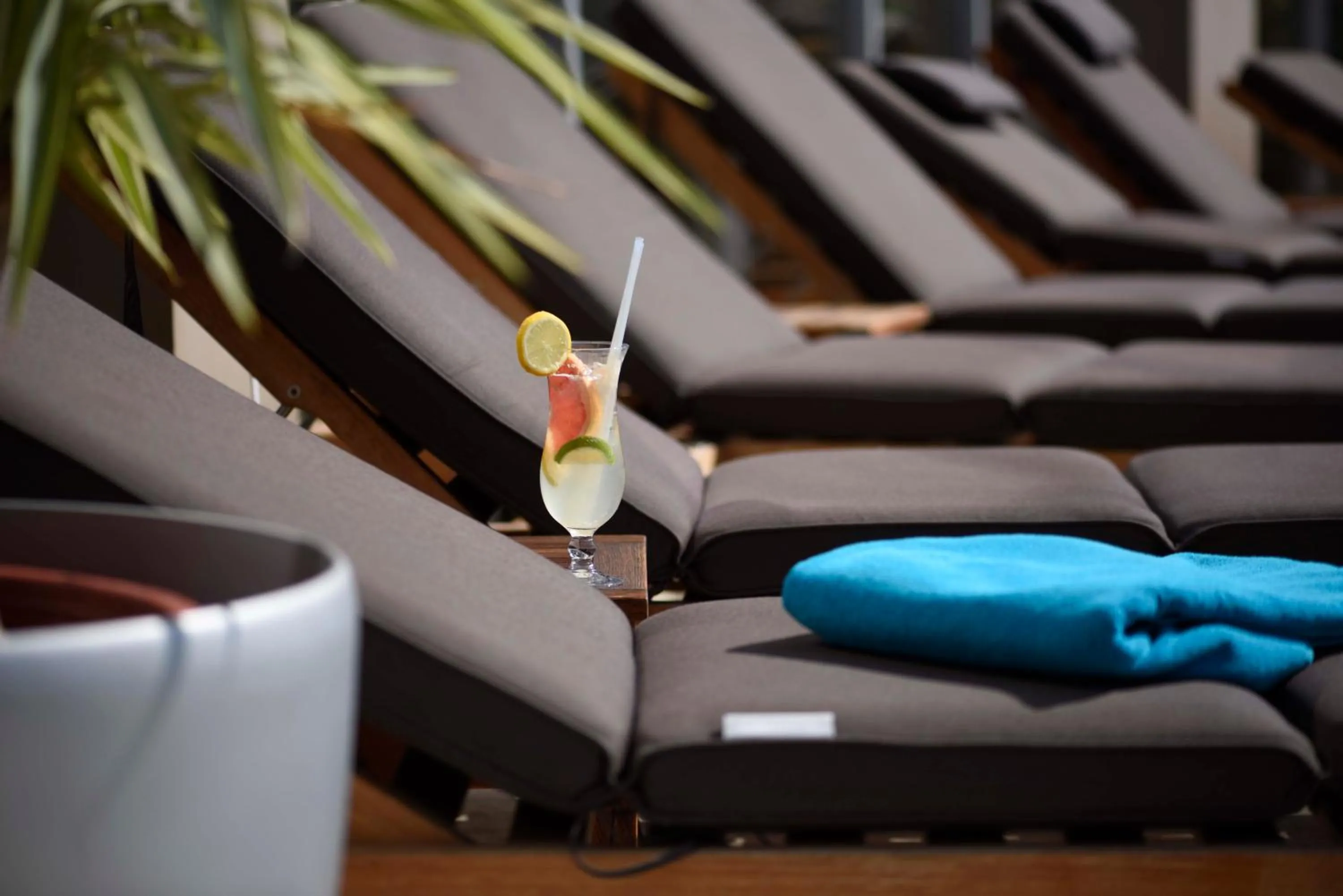 Pool view in Grand Hotel Bucharest