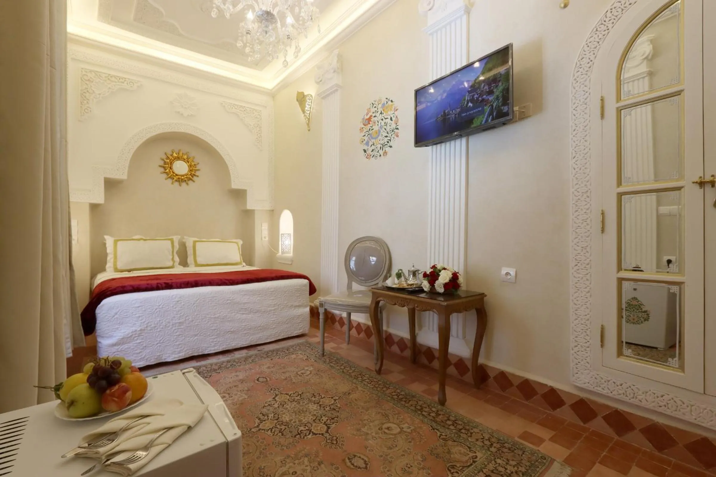 Bed in Riad Palais Des Princesses & Spa