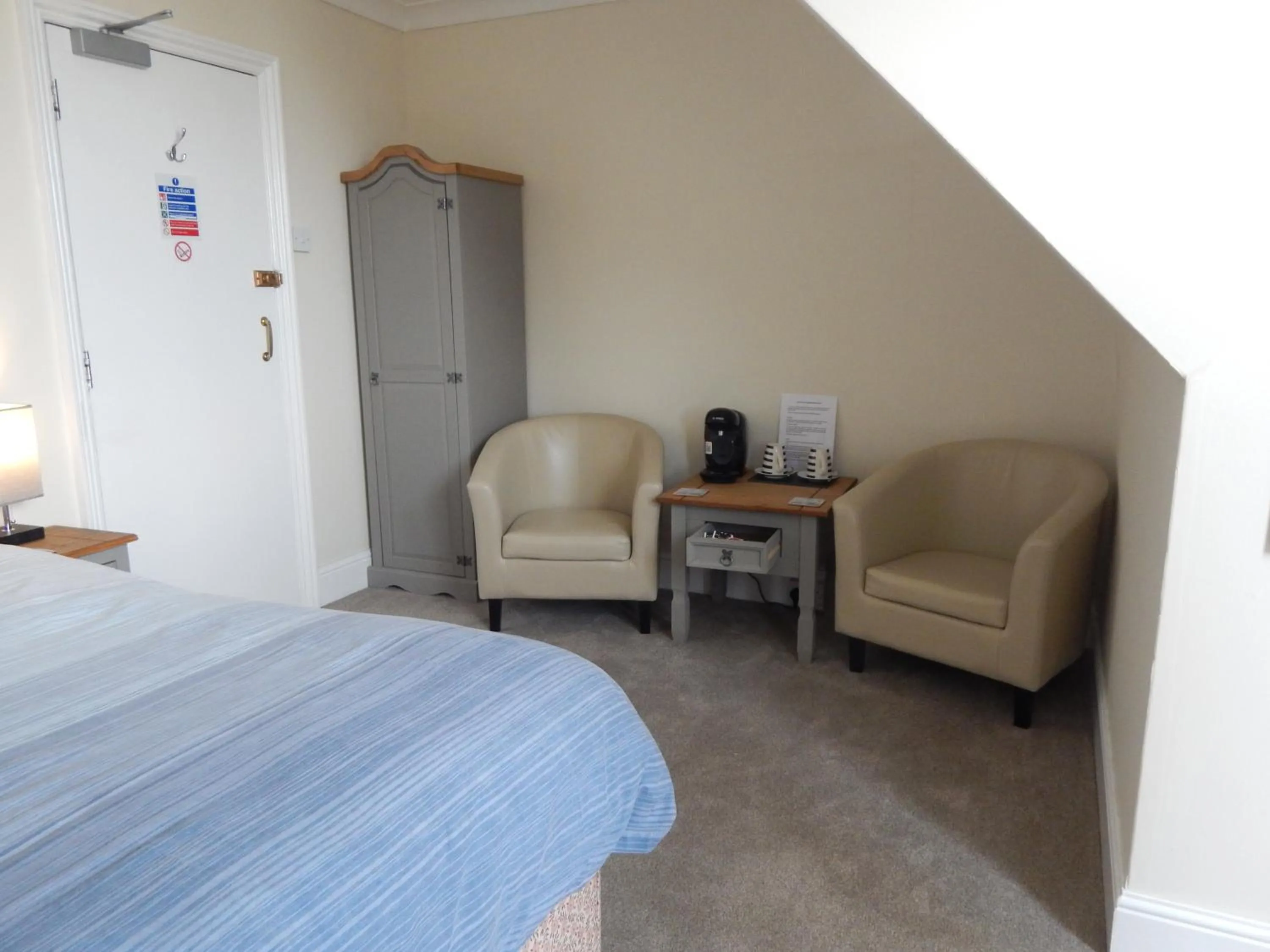 Seating area in The Garfield Guest House