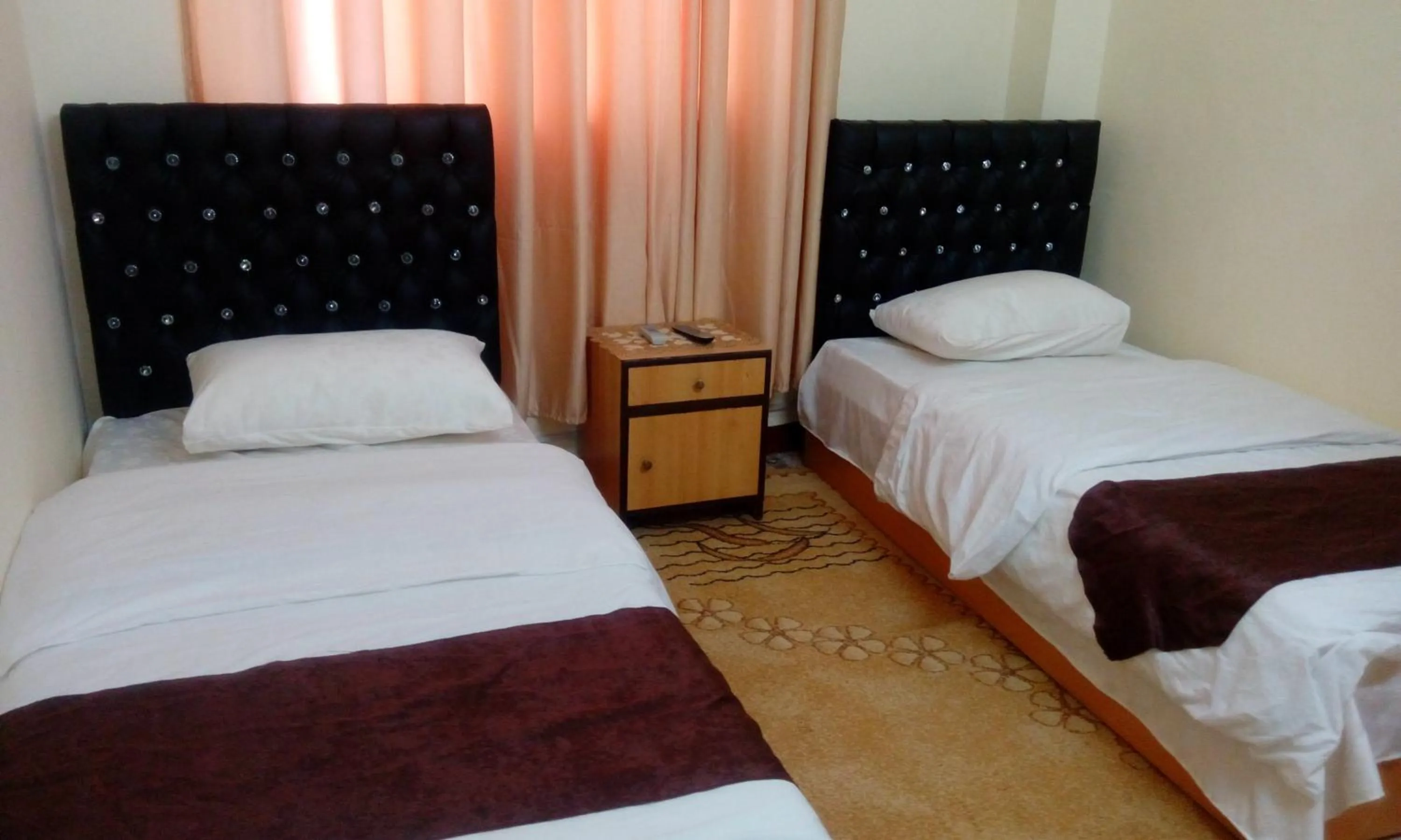 Bed in Hamoudah Hotel