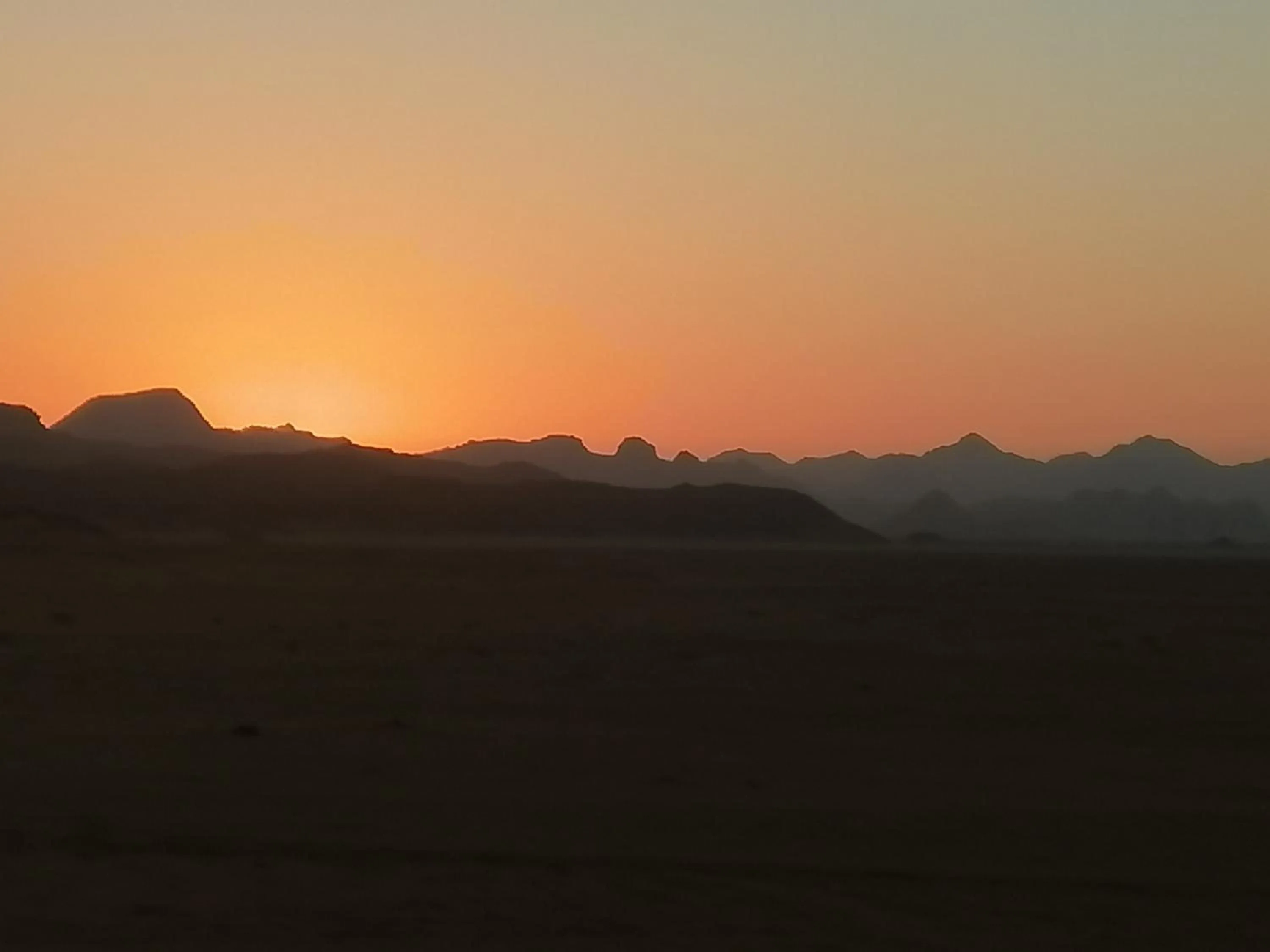 Sunset in Hamoudah Hotel