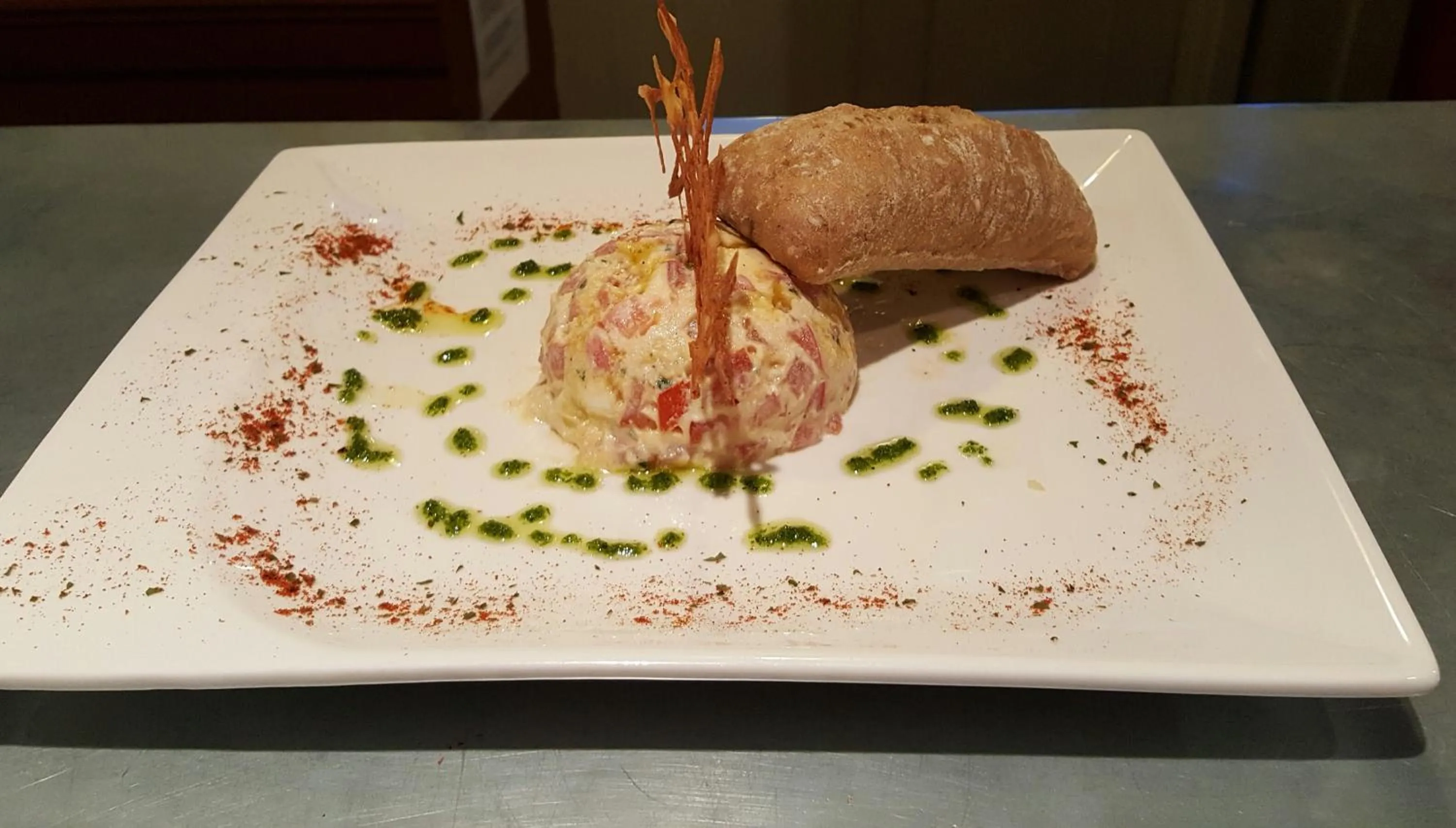 Dinner in L'Auberge de Teissières