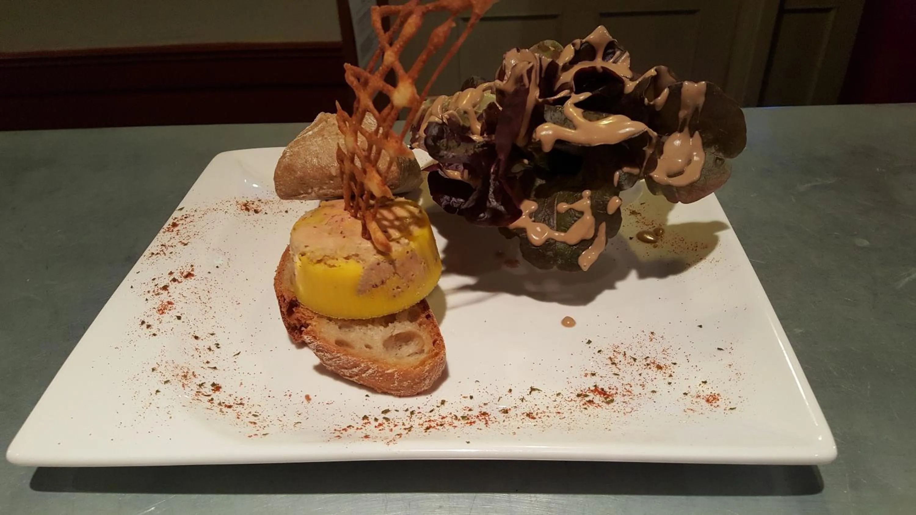 Dinner in L'Auberge de Teissières